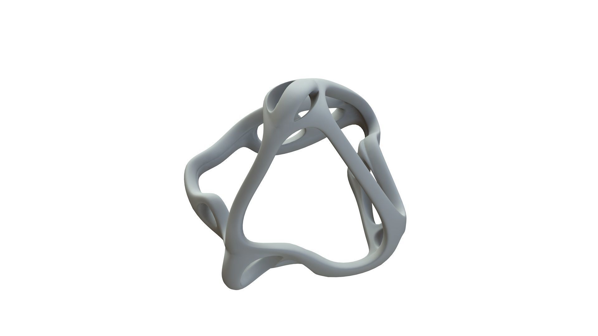 SciFi Cube Object No 62668 Low Poly Shape Low-poly 3D model_16