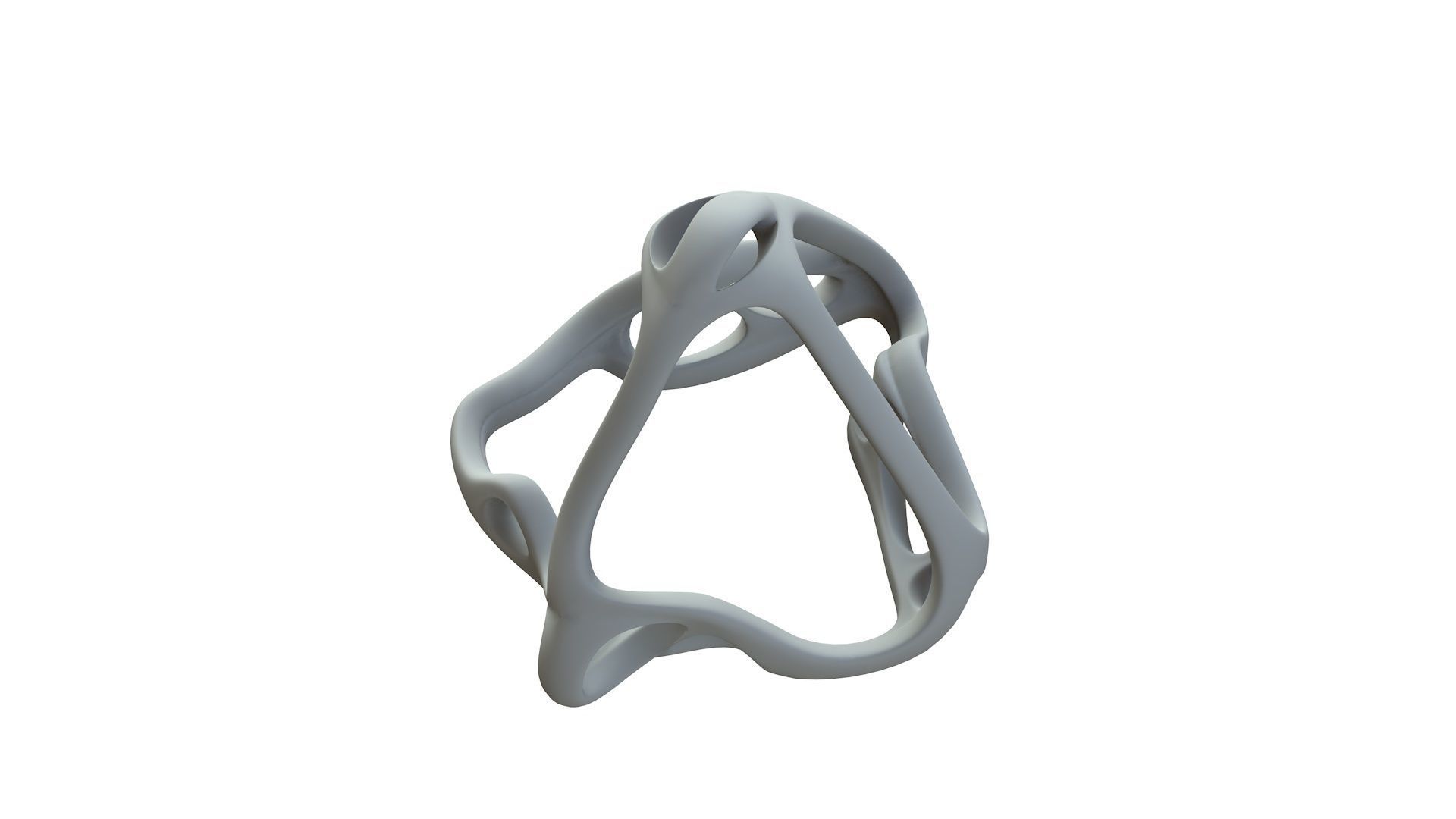 SciFi Cube Object No 62668 Low Poly Shape Low-poly 3D model_15