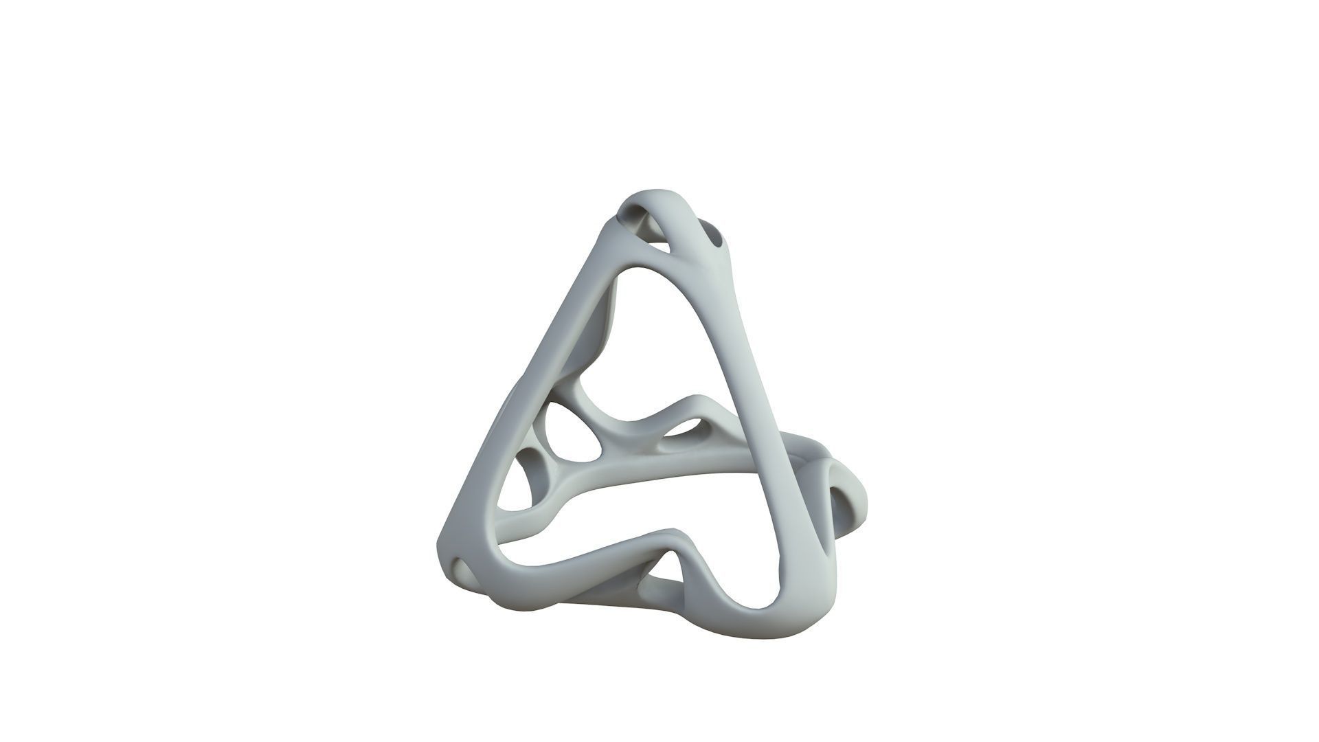 SciFi Cube Object No 62668 Low Poly Shape Low-poly 3D model_5