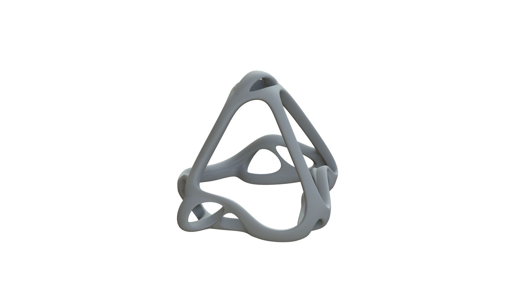 SciFi Cube Object No 62668 Low Poly Shape Low-poly 3D model_11