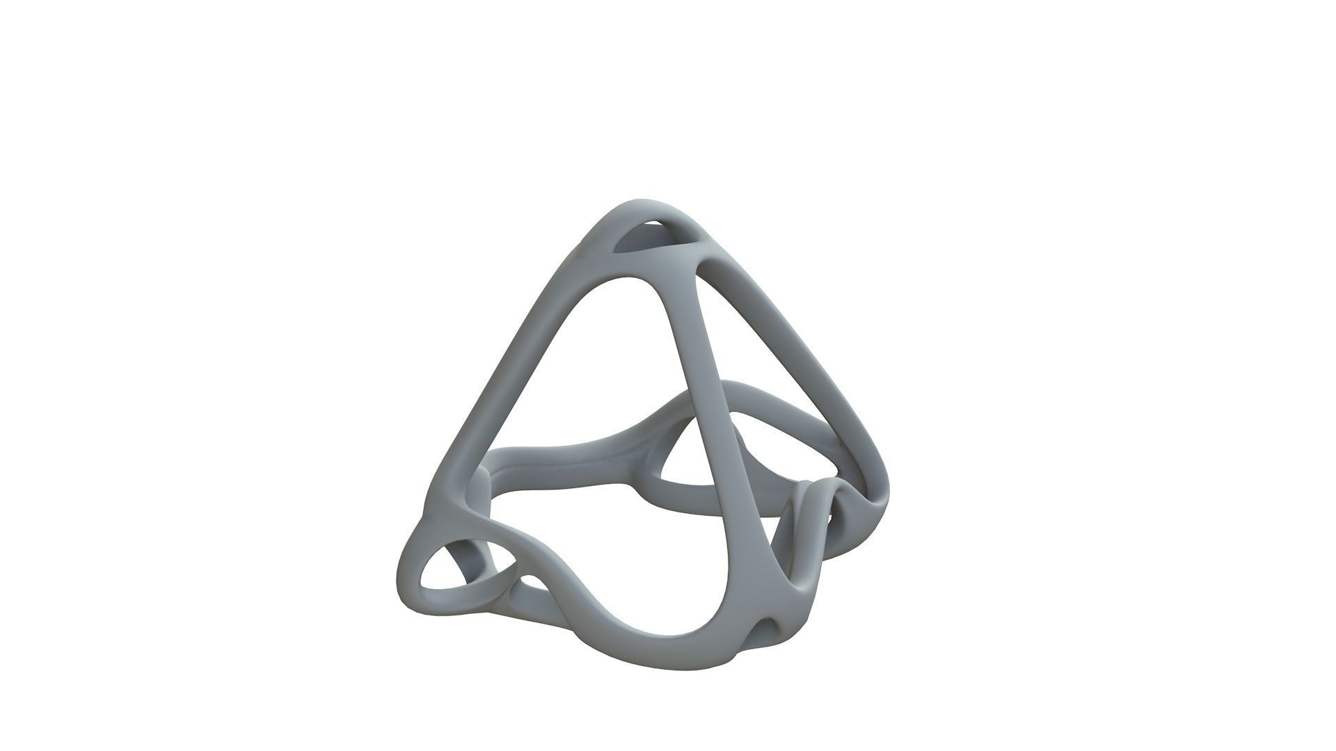 SciFi Cube Object No 62668 Low Poly Shape Low-poly 3D model_10