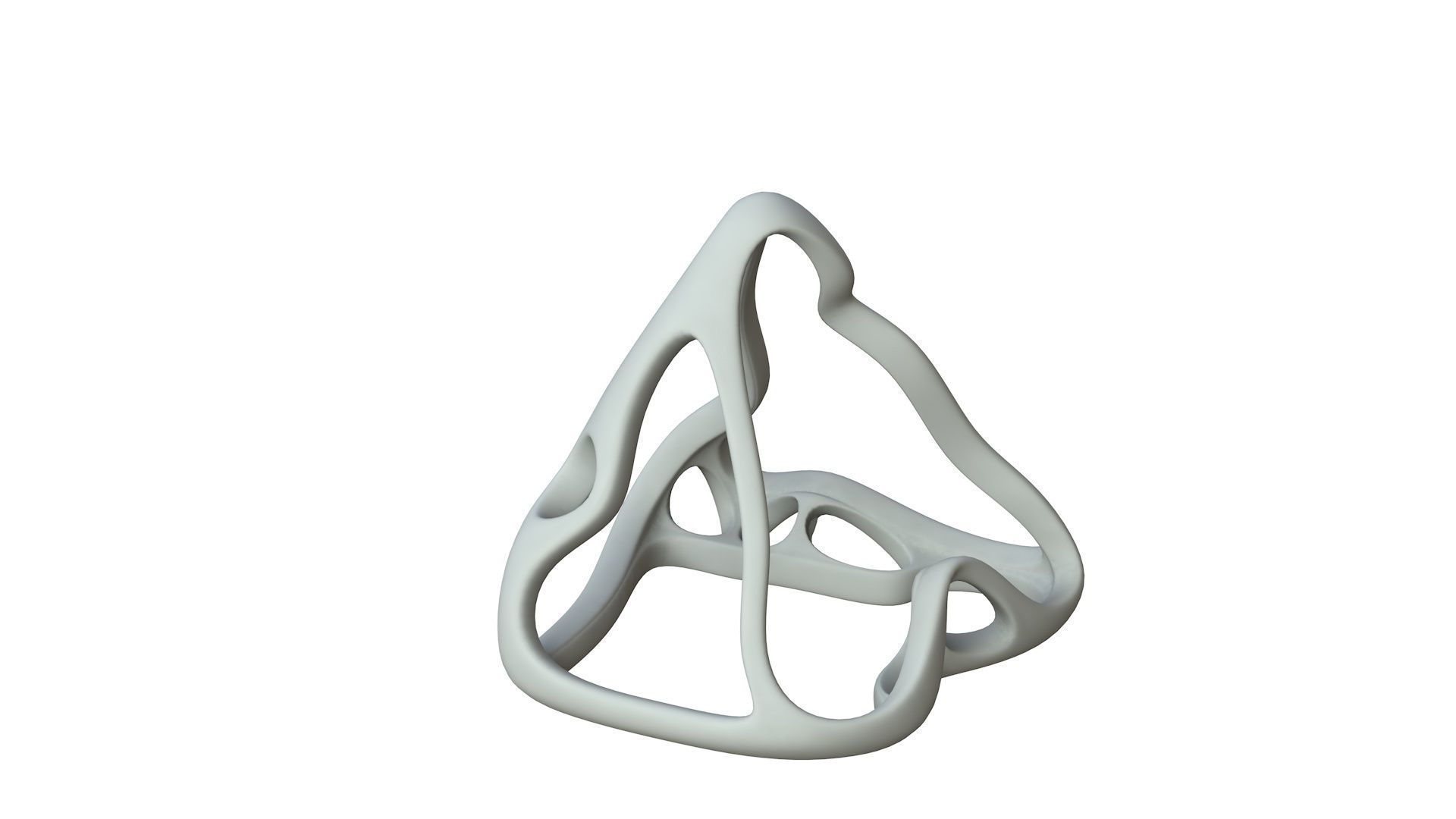 SciFi Cube Object No 62638 Low Poly Shape Low-poly 3D model_1