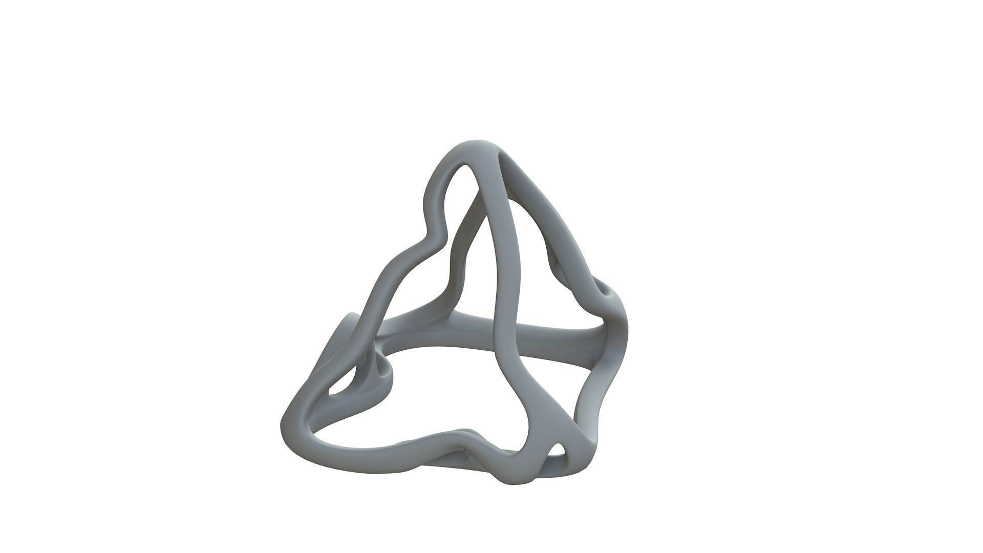 SciFi Cube Object No 62638 Low Poly Shape Low-poly 3D model_10