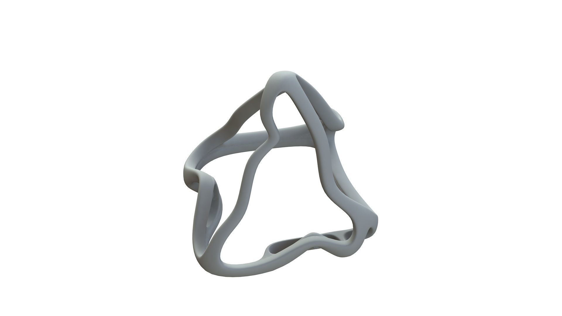 SciFi Cube Object No 62638 Low Poly Shape Low-poly 3D model_14