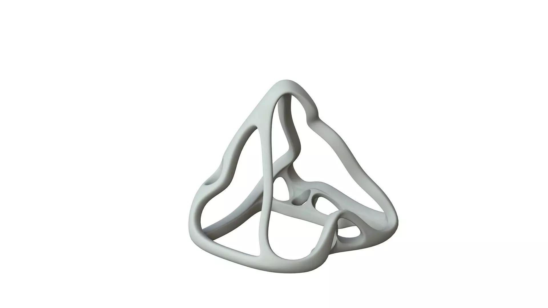 SciFi Cube Object No 62638 Low Poly Shape Low-poly 3D model_0