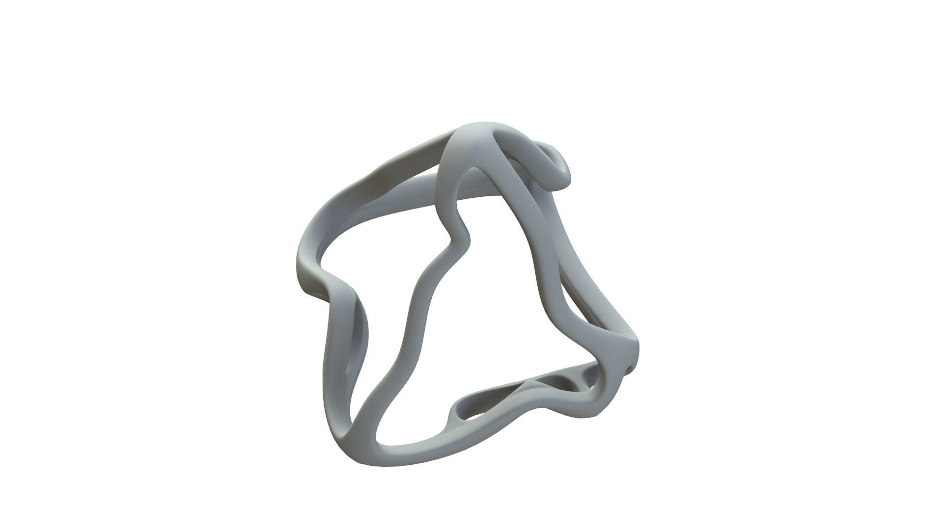 SciFi Cube Object No 62638 Low Poly Shape Low-poly 3D model_16