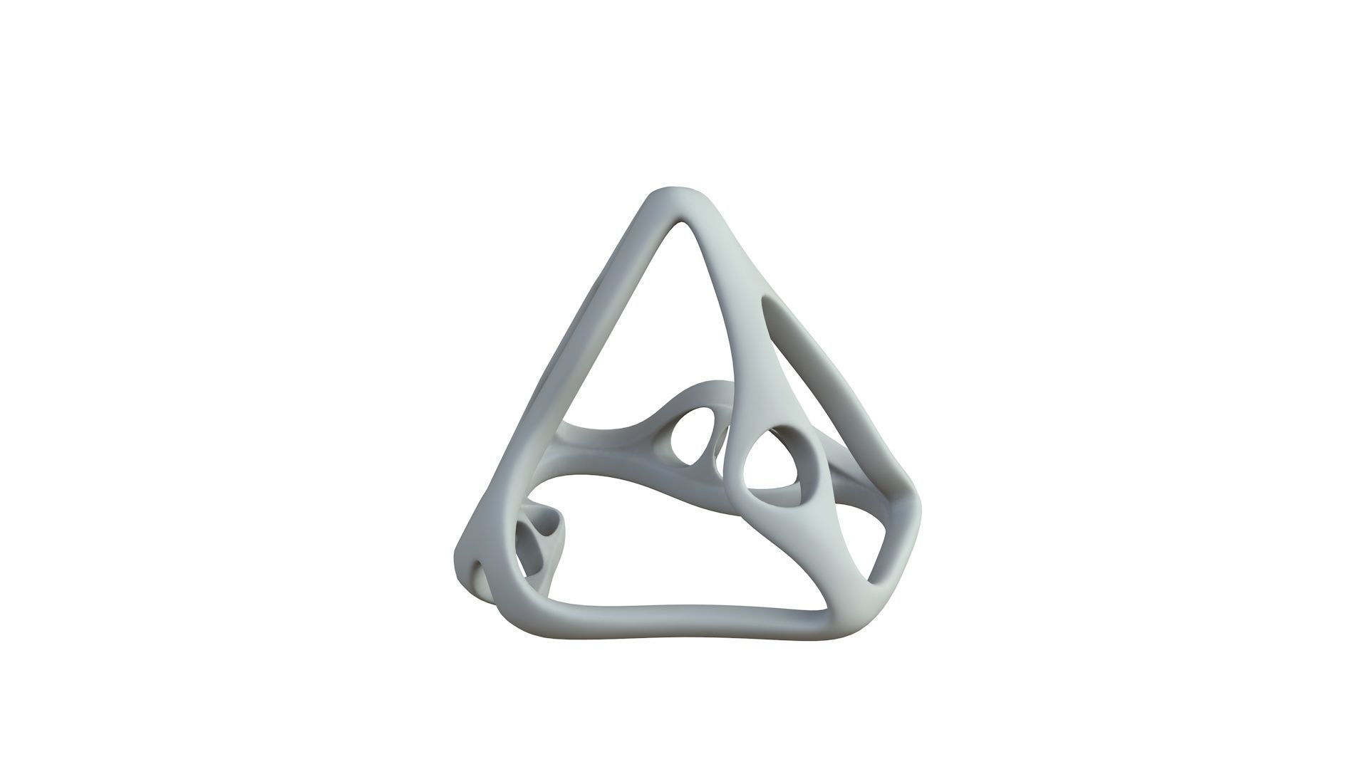 SciFi Cube Object No 62638 Low Poly Shape Low-poly 3D model_5