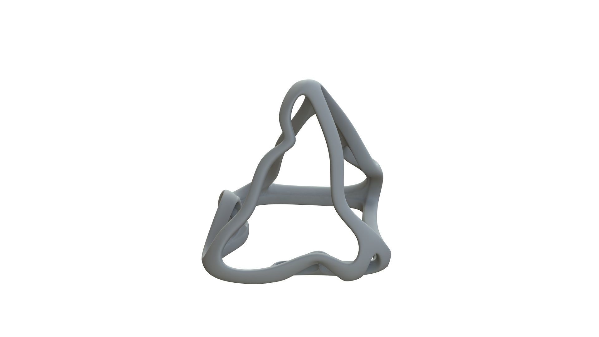 SciFi Cube Object No 62638 Low Poly Shape Low-poly 3D model_11