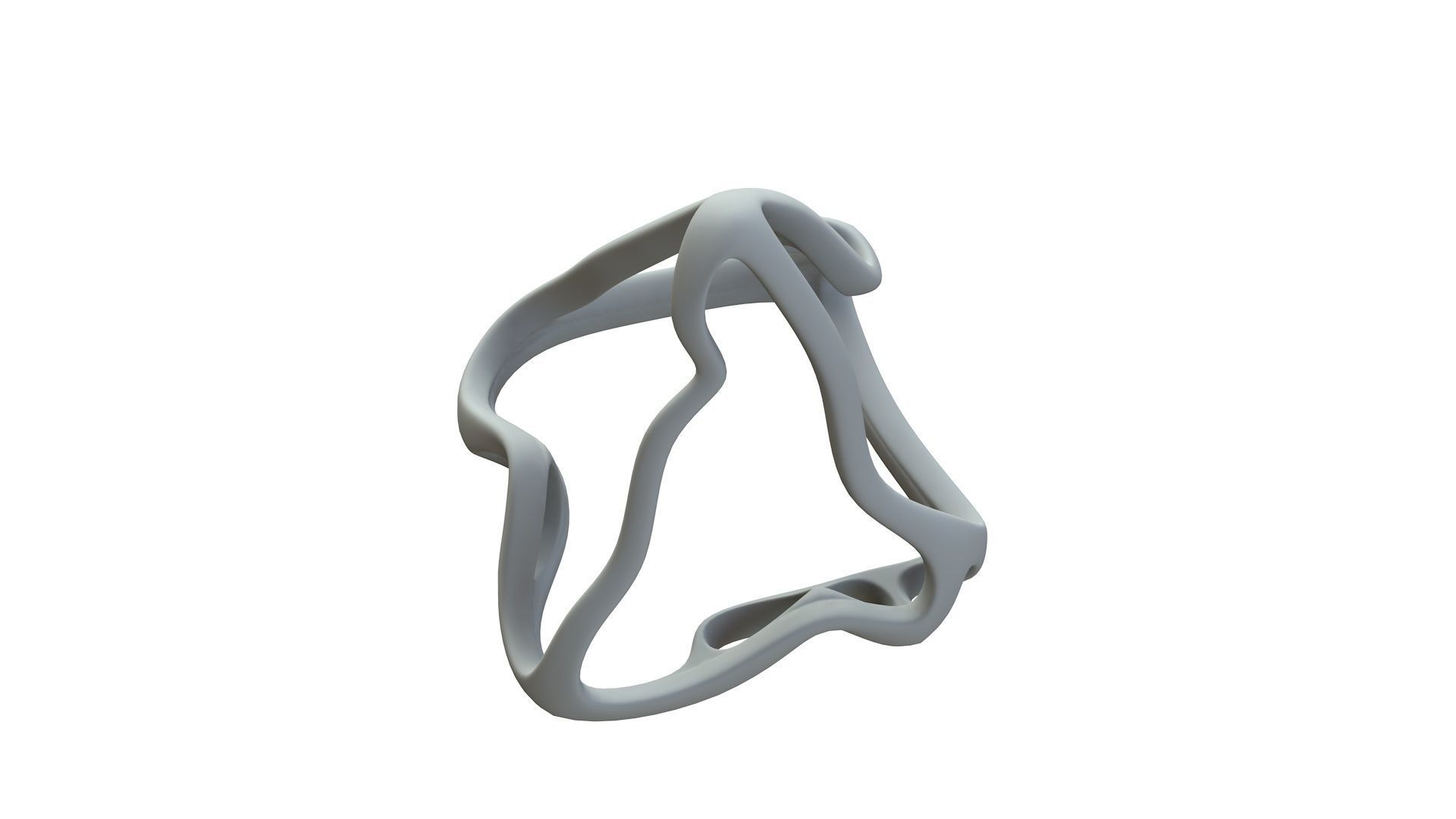 SciFi Cube Object No 62638 Low Poly Shape Low-poly 3D model_17