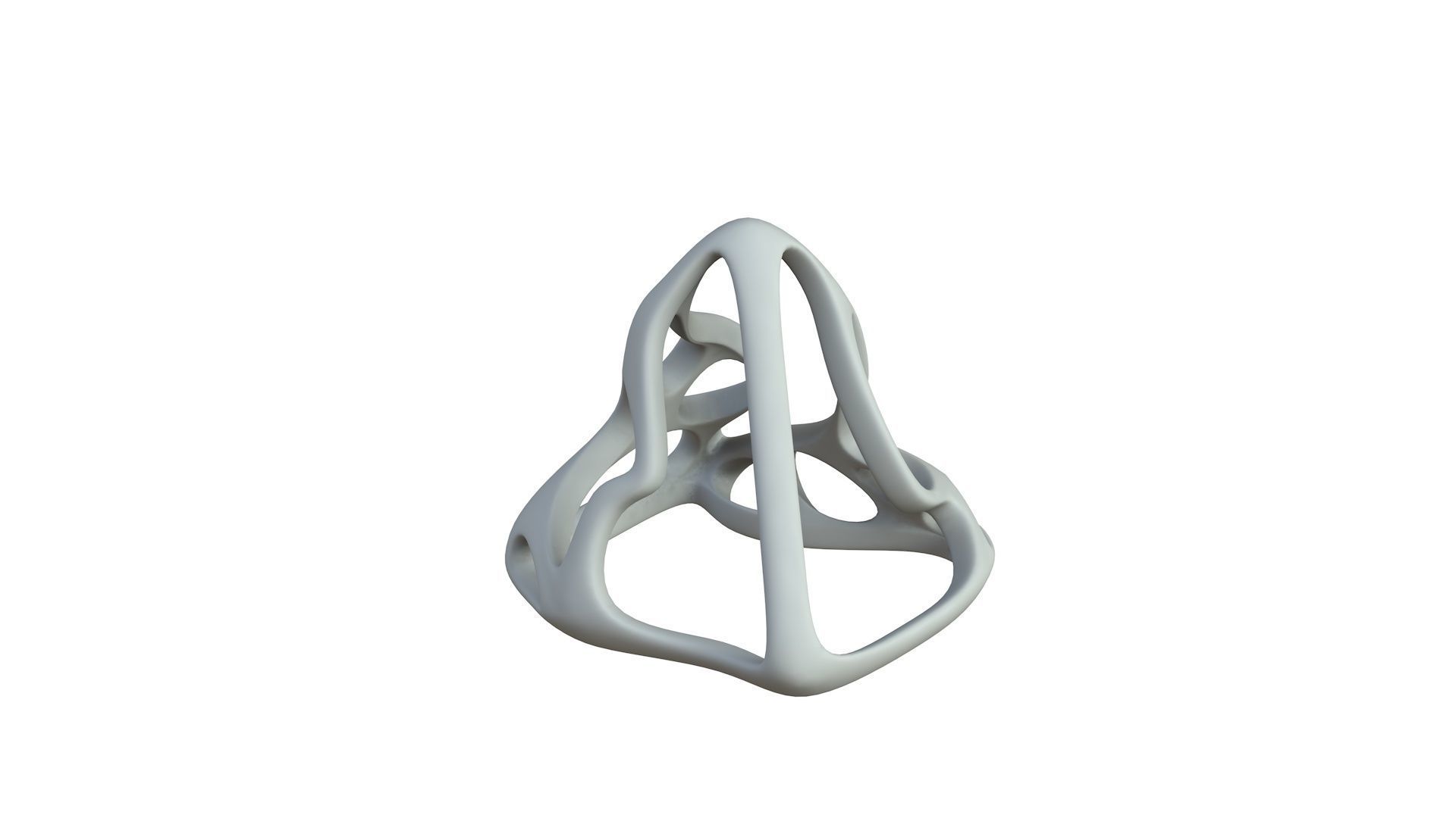 SciFi Cube Object No 62582 Low Poly Shape Low-poly 3D model_4