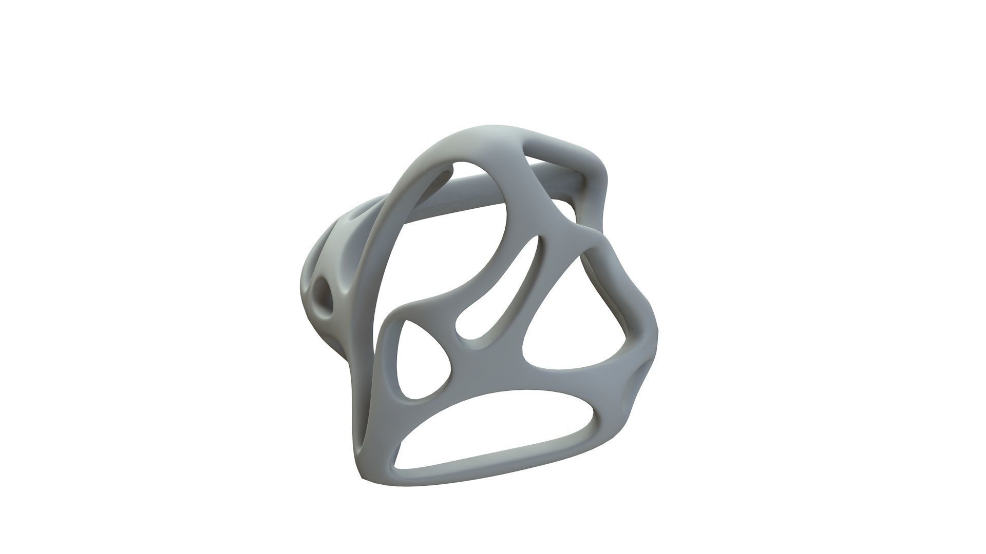 SciFi Cube Object No 62582 Low Poly Shape Low-poly 3D model_16