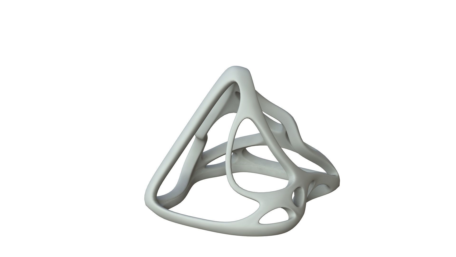 SciFi Cube Object No 62582 Low Poly Shape Low-poly 3D model_1