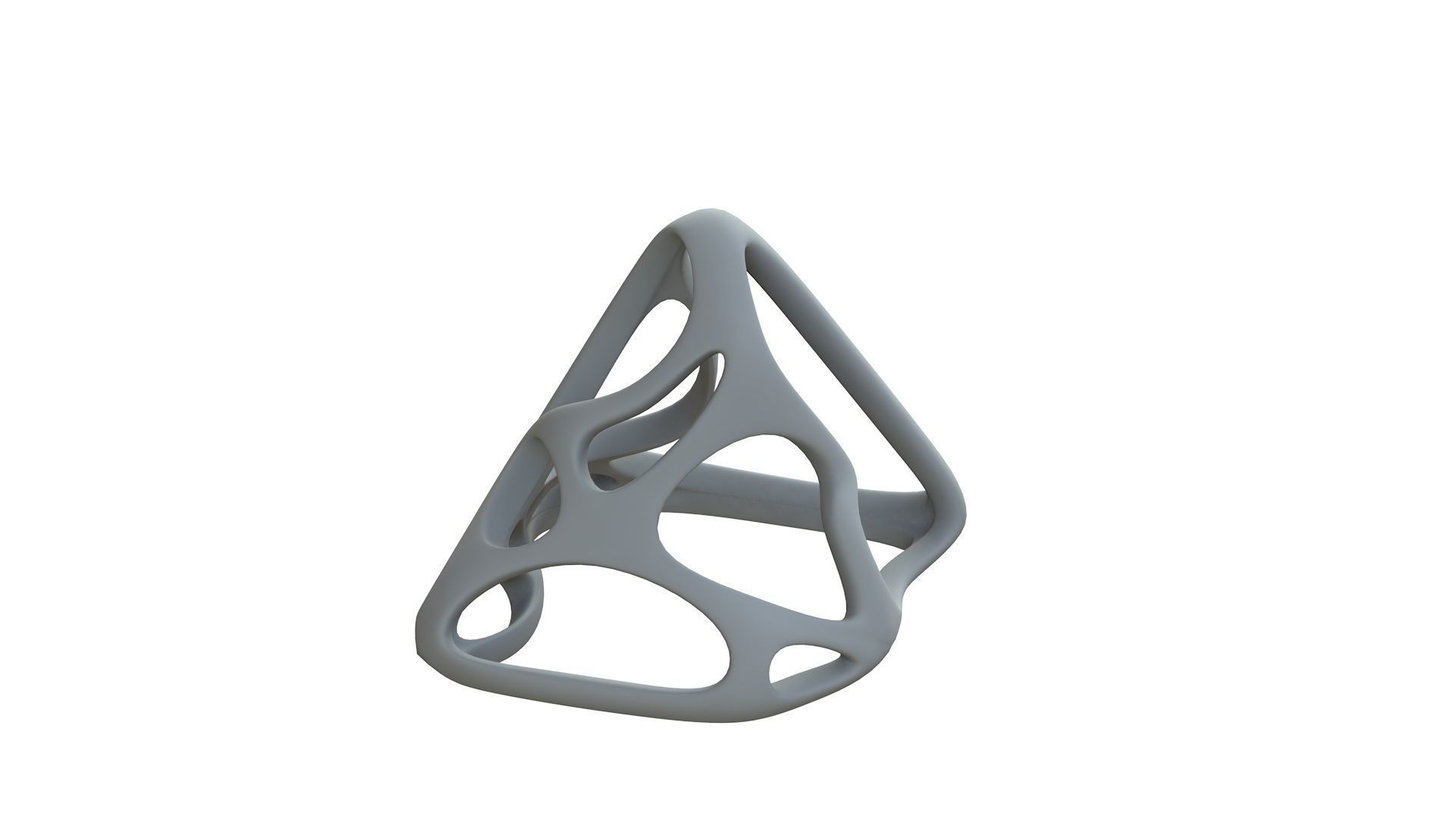 SciFi Cube Object No 62582 Low Poly Shape Low-poly 3D model_10