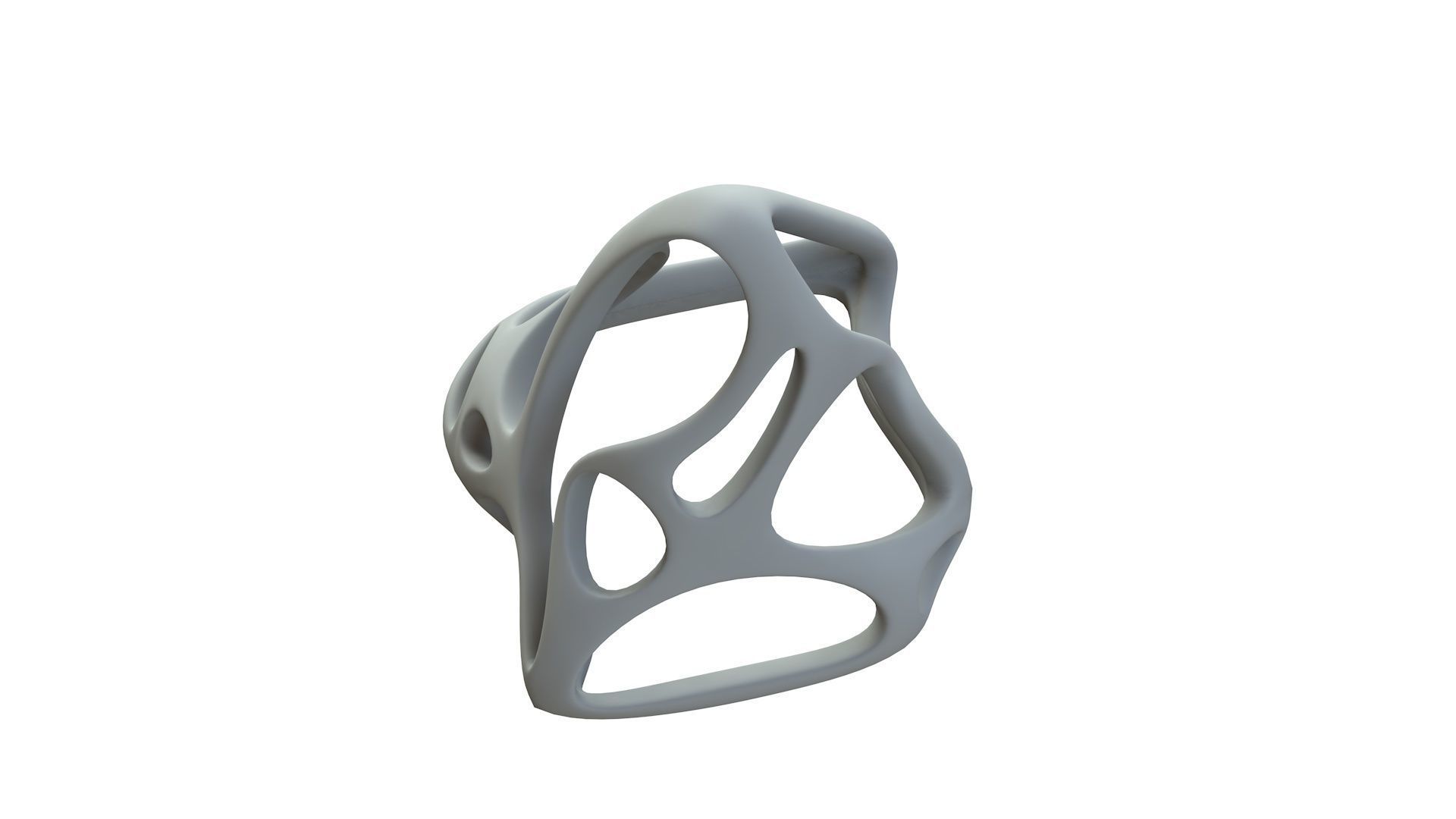 SciFi Cube Object No 62582 Low Poly Shape Low-poly 3D model_17