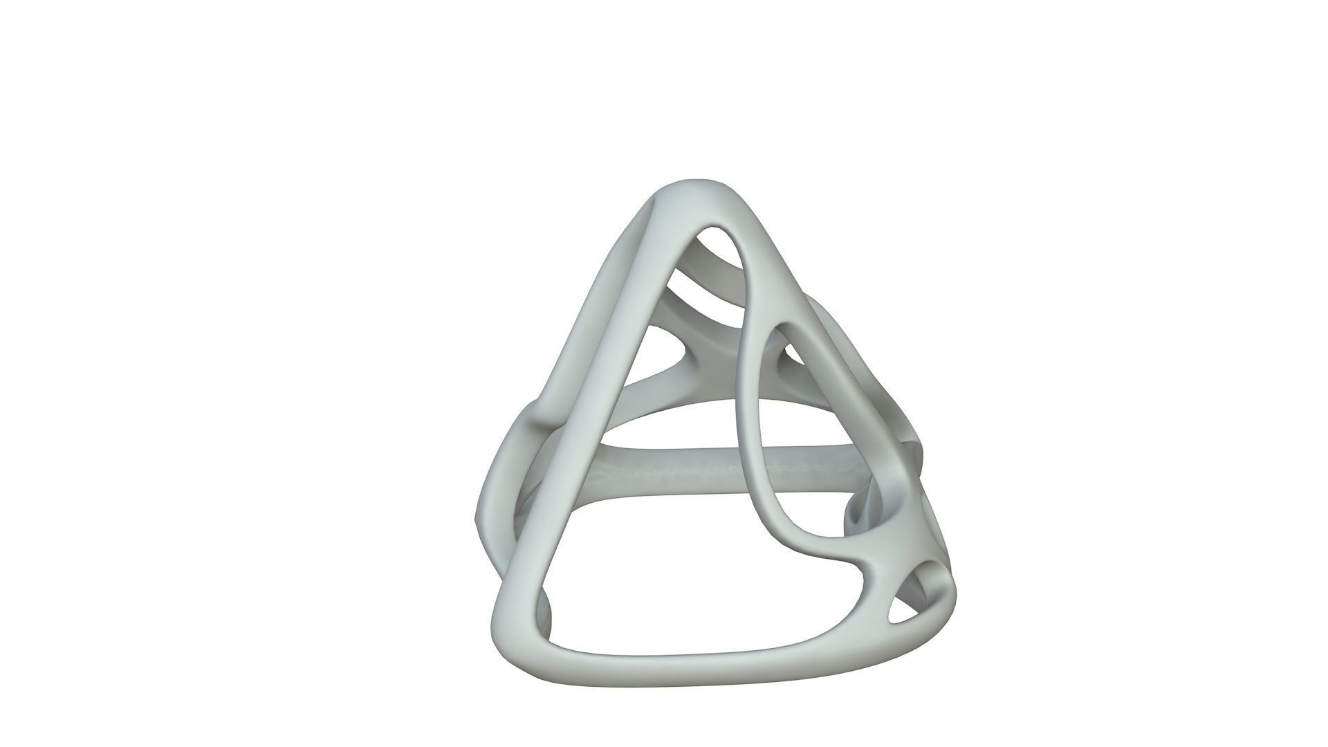 SciFi Cube Object No 62582 Low Poly Shape Low-poly 3D model_2