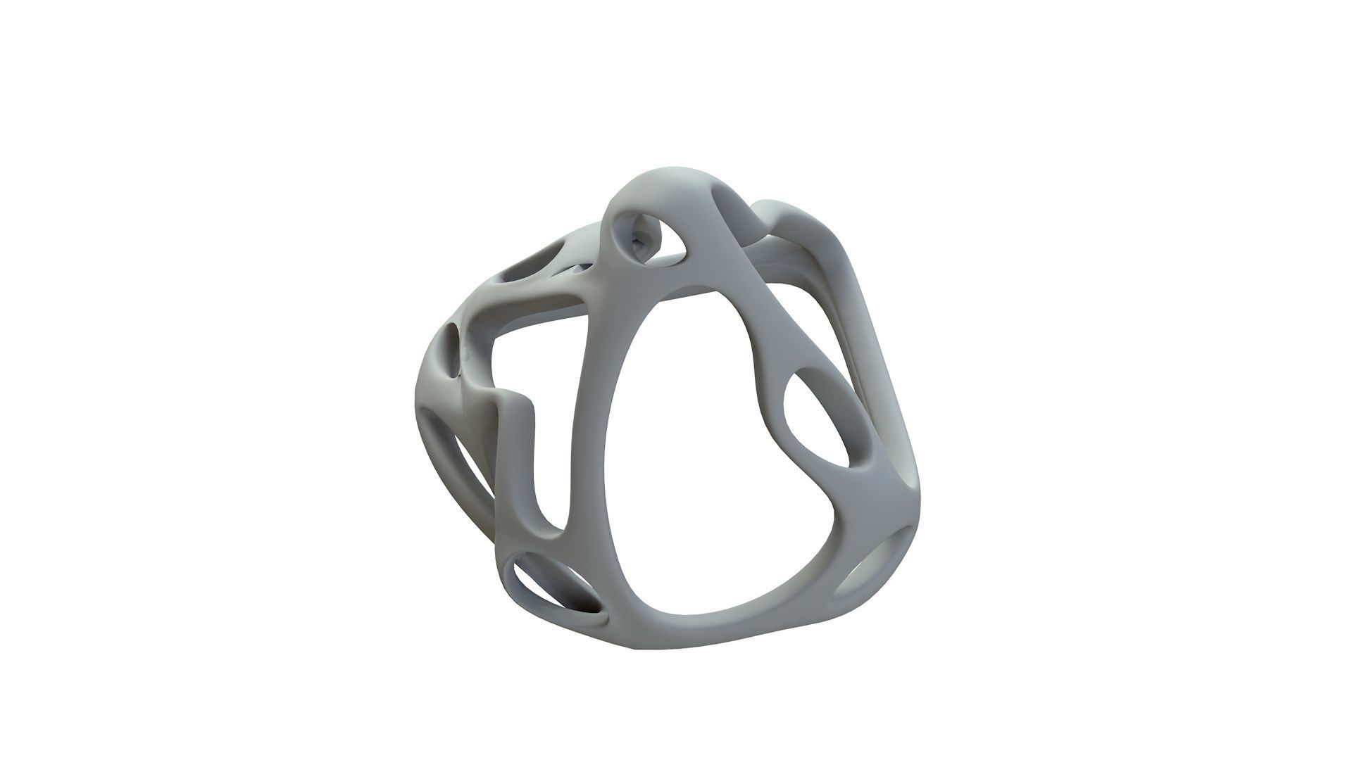 SciFi Cube Object No 62554 Low Poly Shape Low-poly 3D model_15