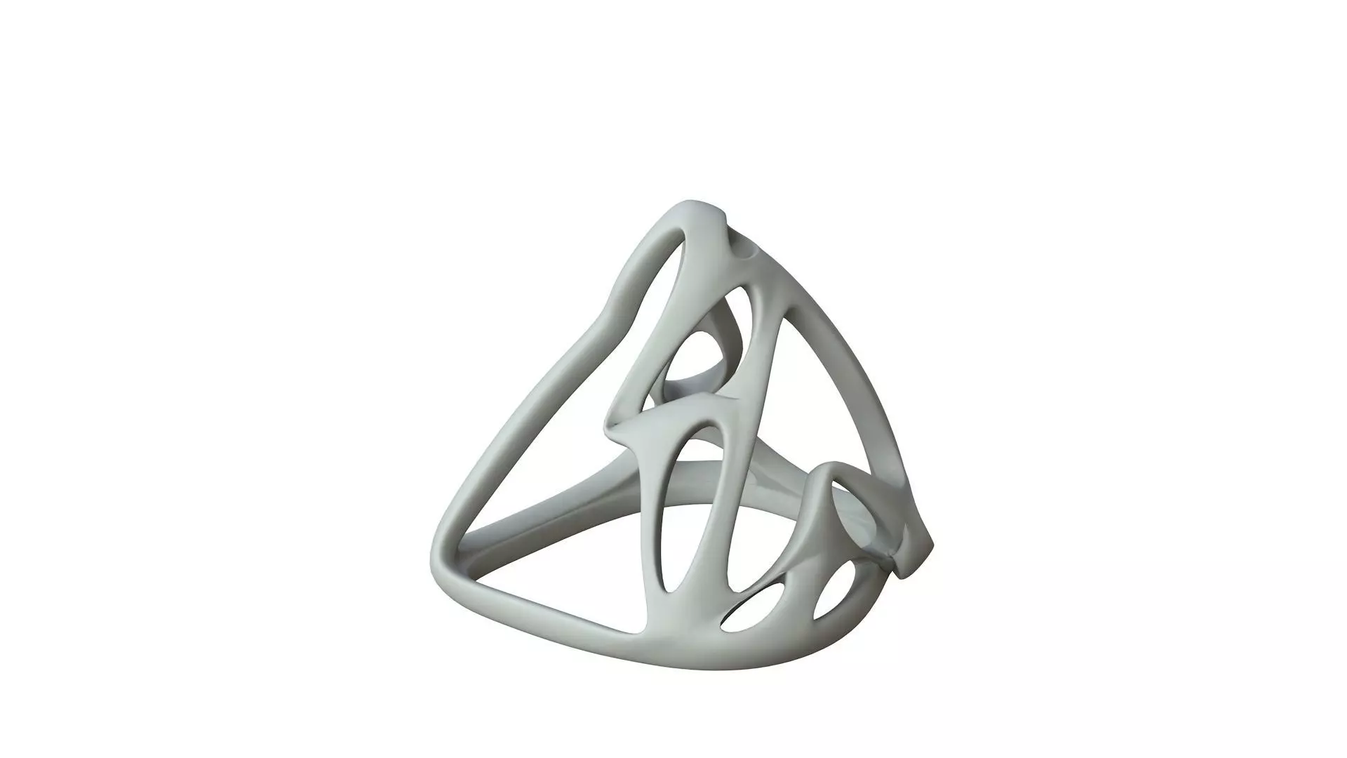 SciFi Cube Object No 62554 Low Poly Shape Low-poly 3D model_0