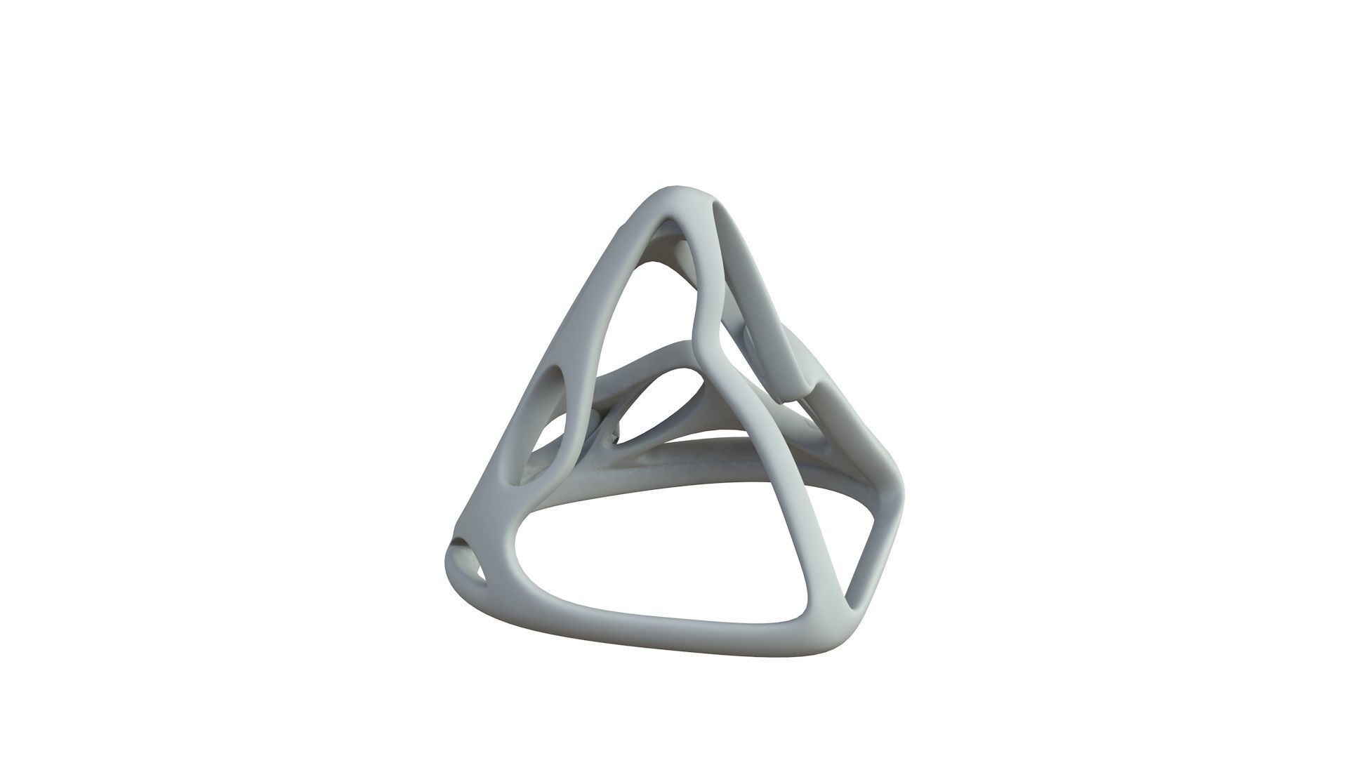 SciFi Cube Object No 62554 Low Poly Shape Low-poly 3D model_5