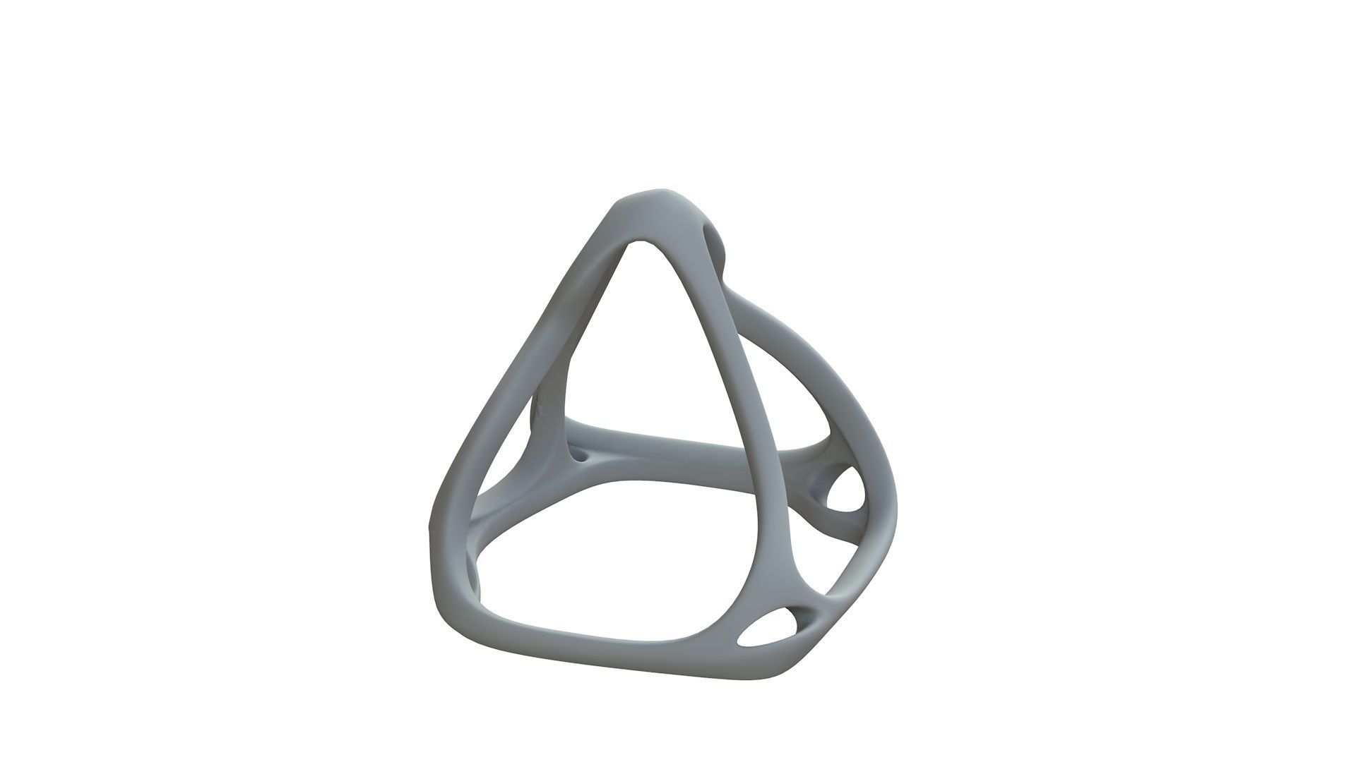 SciFi Cube Object No 62544 Low Poly Shape Low-poly 3D model_10