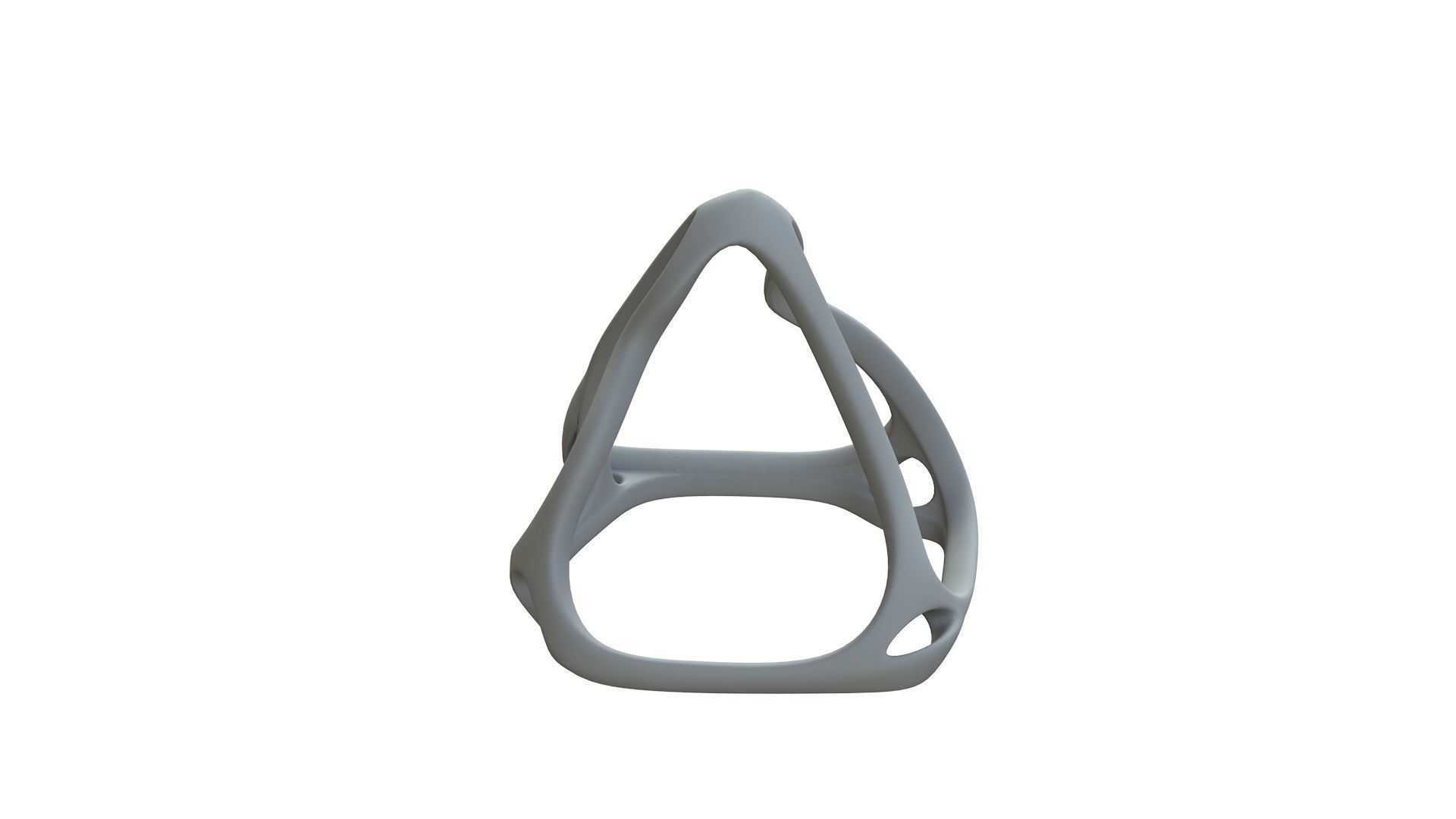 SciFi Cube Object No 62544 Low Poly Shape Low-poly 3D model_11