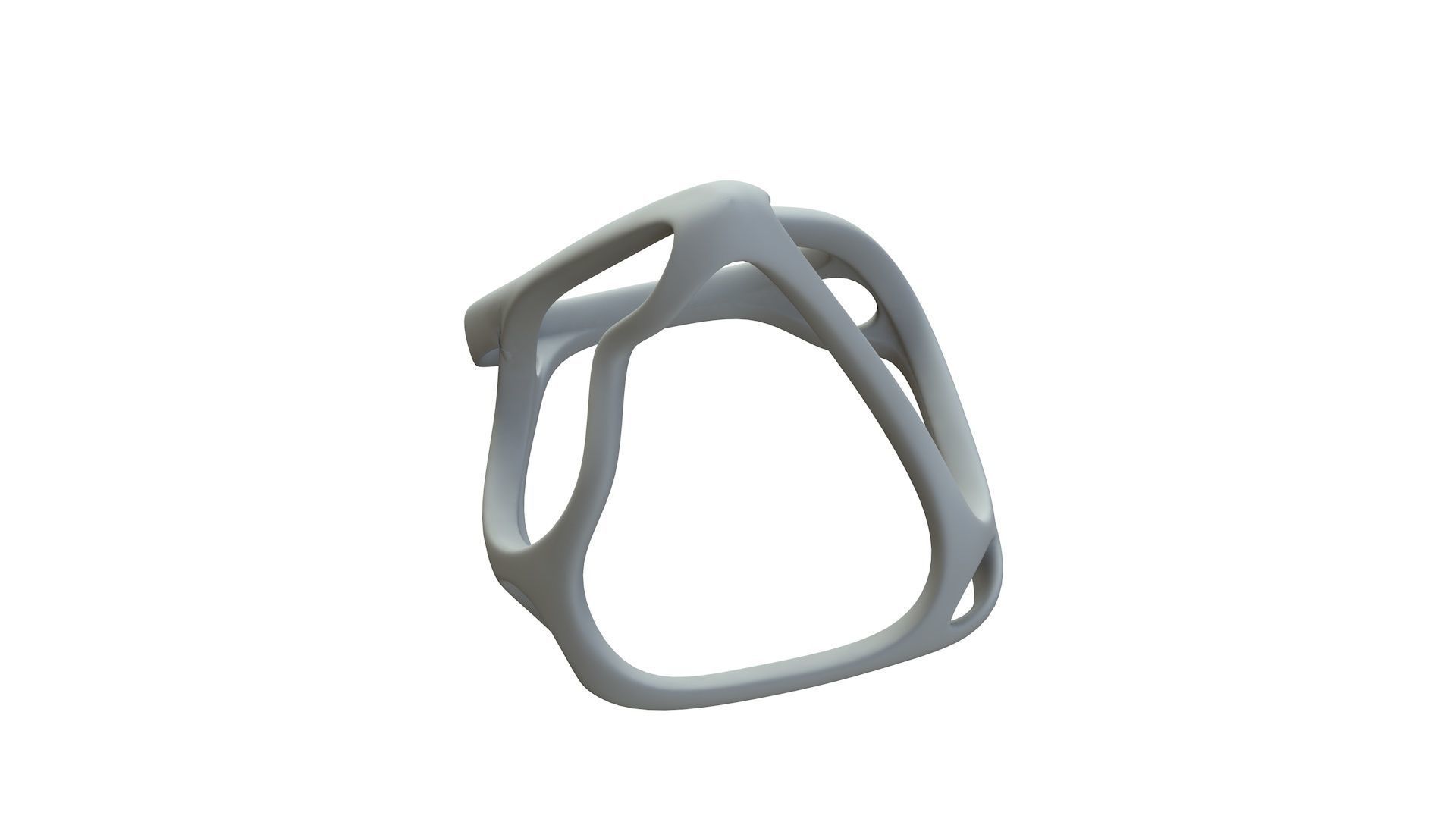 SciFi Cube Object No 62544 Low Poly Shape Low-poly 3D model_15