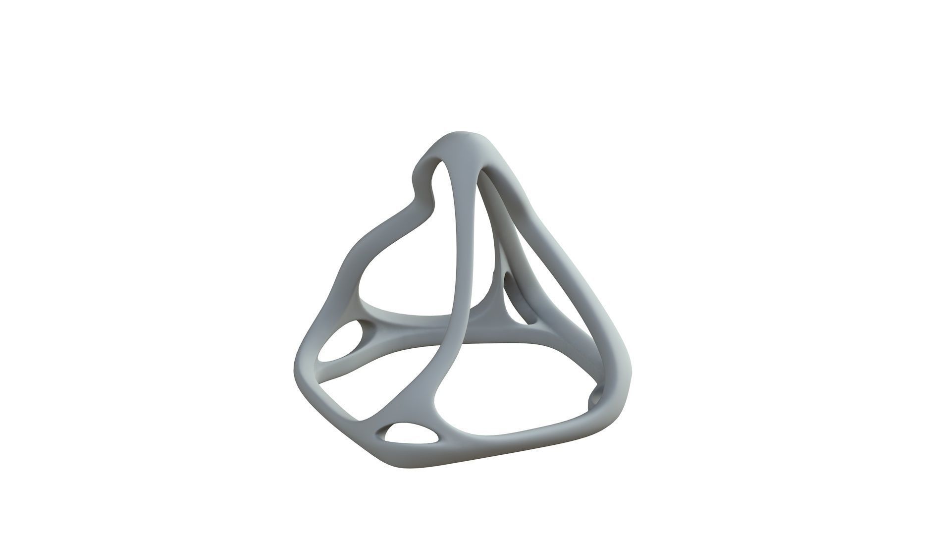 SciFi Cube Object No 62544 Low Poly Shape Low-poly 3D model_7