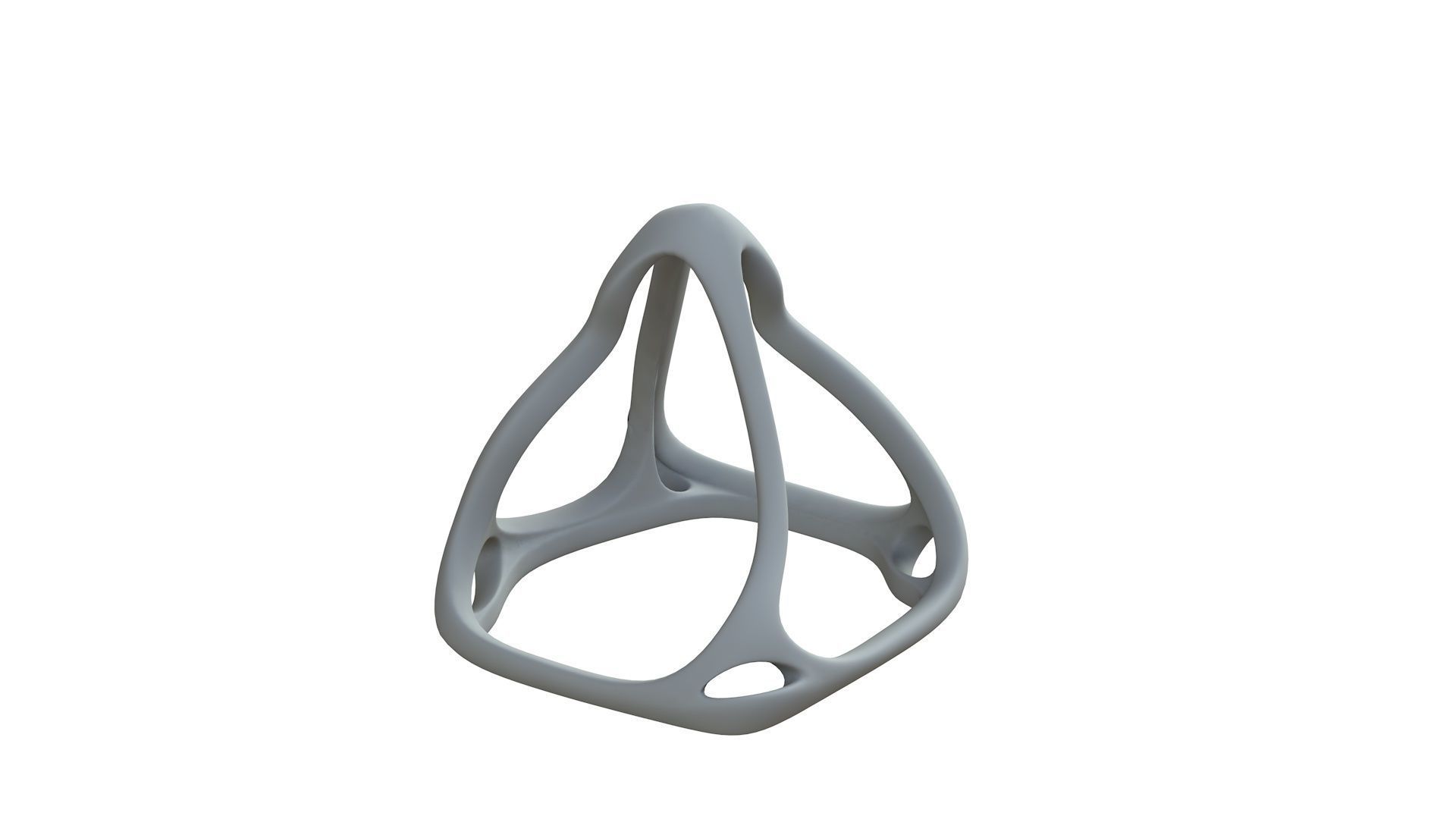 SciFi Cube Object No 62544 Low Poly Shape Low-poly 3D model_9