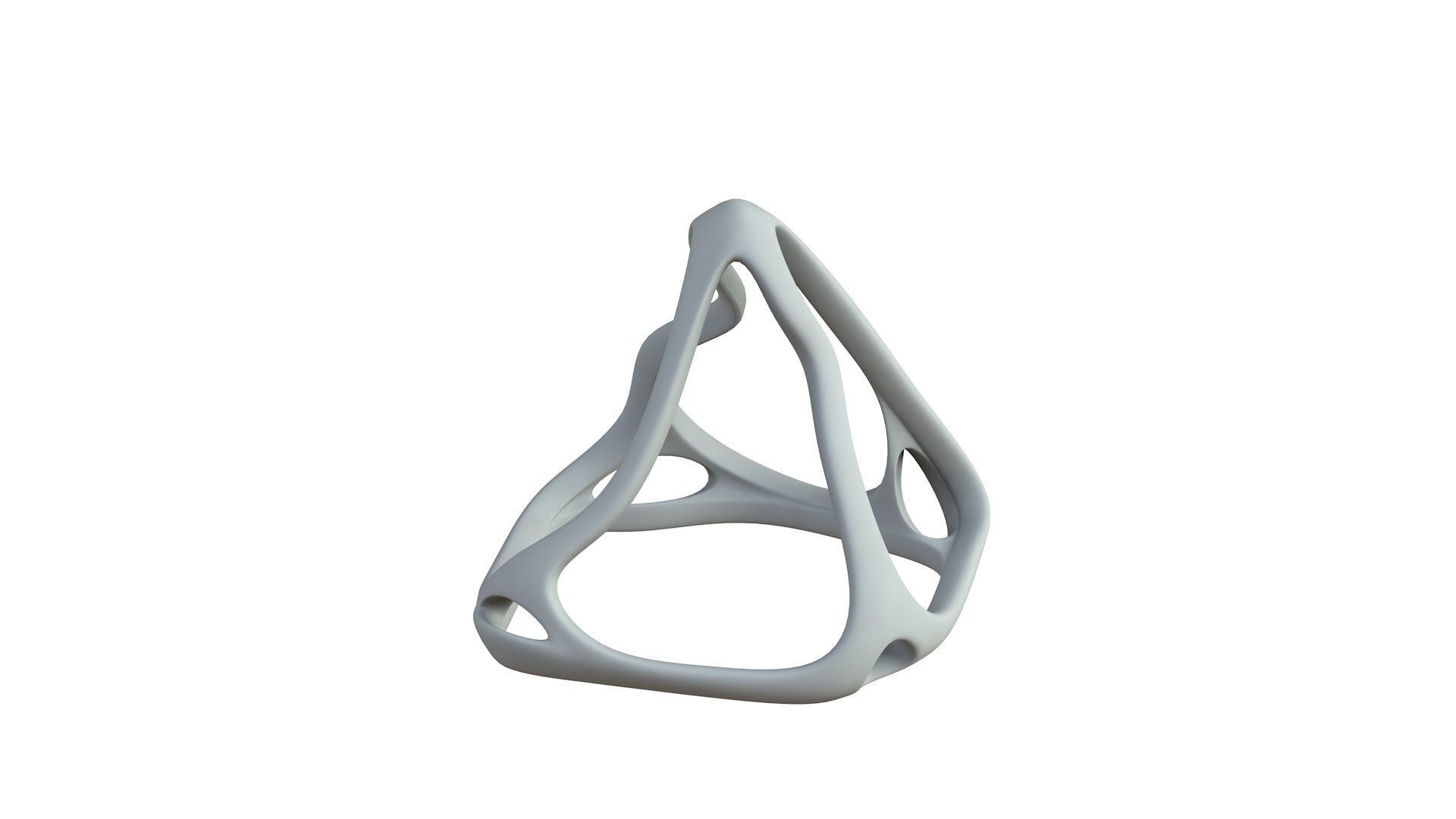 SciFi Cube Object No 62544 Low Poly Shape Low-poly 3D model_5