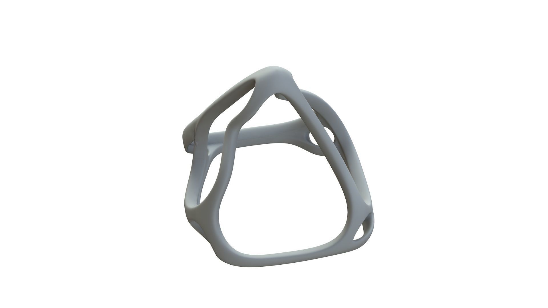 SciFi Cube Object No 62544 Low Poly Shape Low-poly 3D model_14