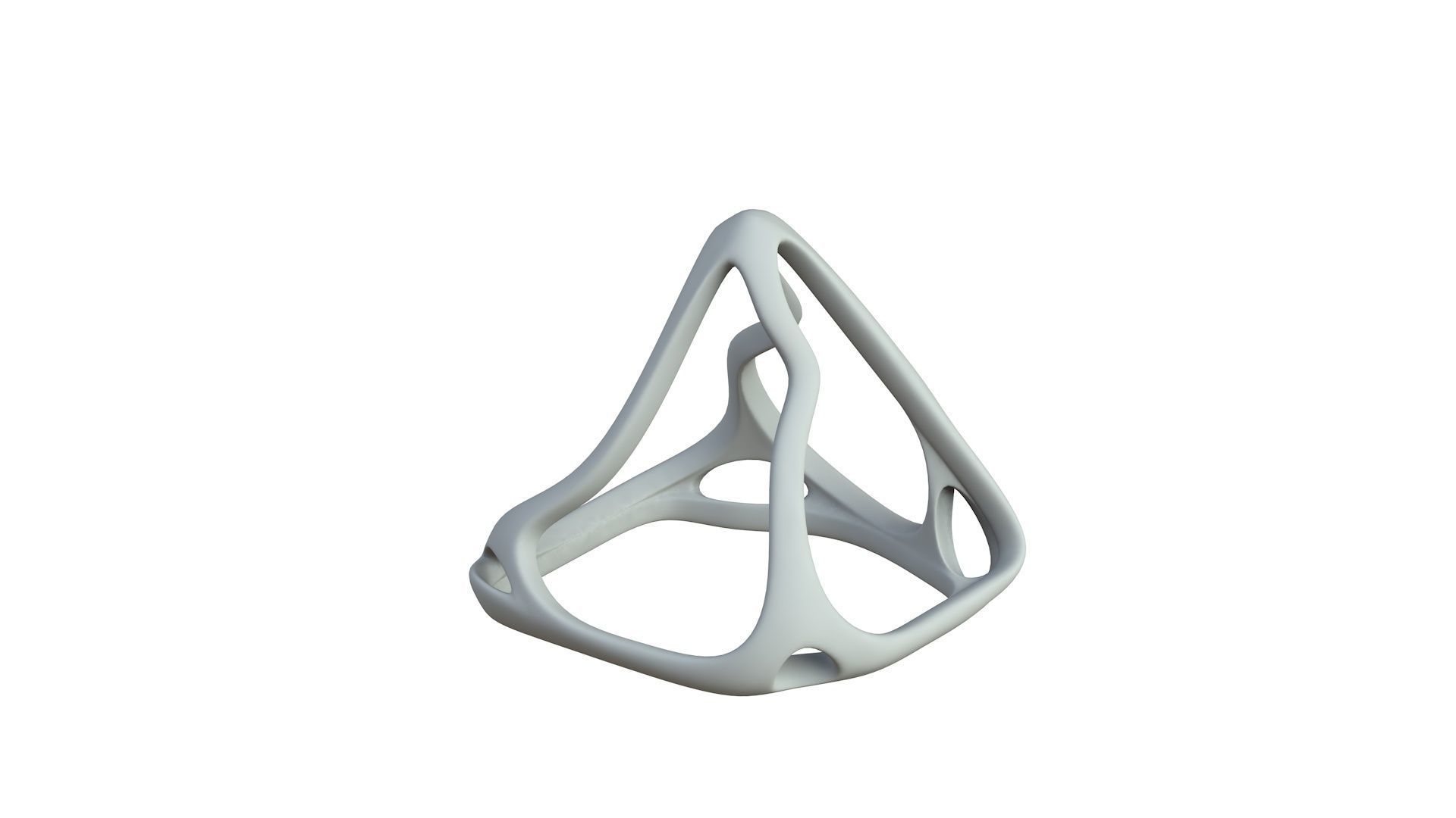 SciFi Cube Object No 62544 Low Poly Shape Low-poly 3D model_4