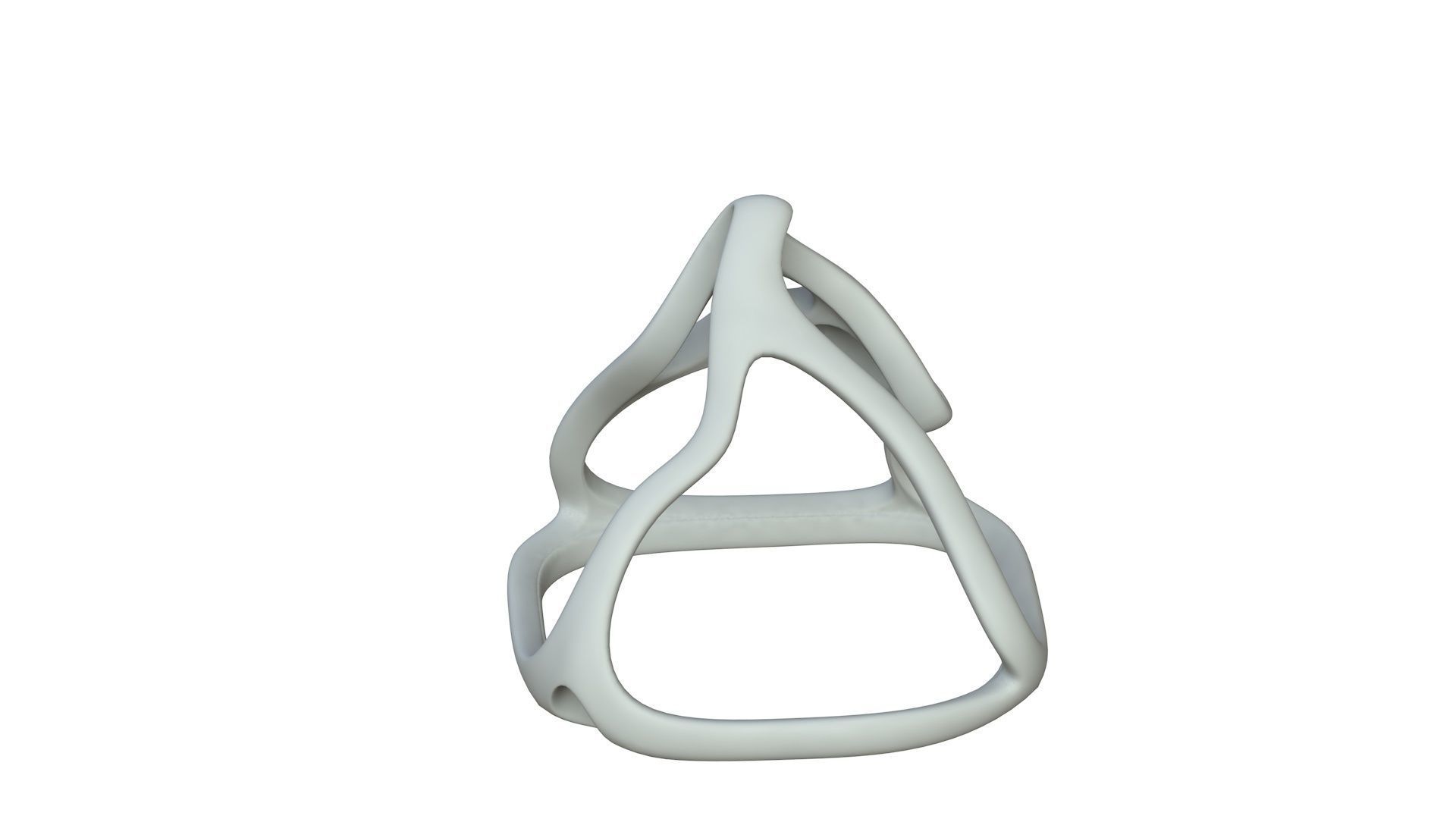 SciFi Cube Object No 62463 Low Poly Shape Low-poly 3D model_2