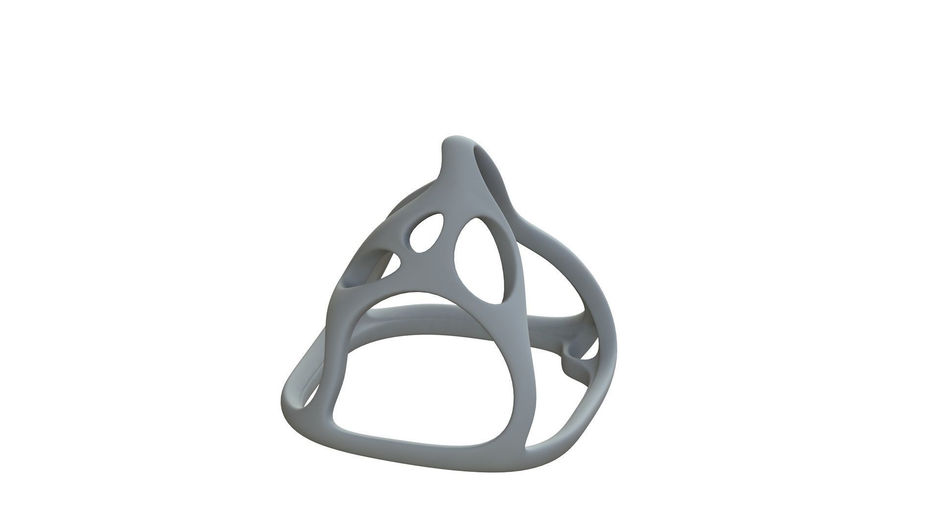 SciFi Cube Object No 62463 Low Poly Shape Low-poly 3D model_10