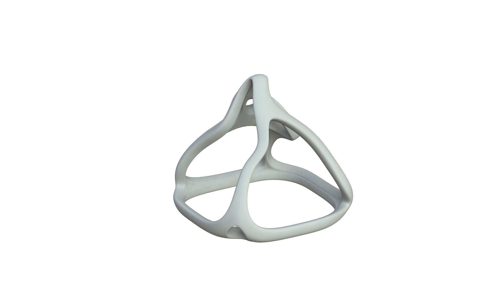 SciFi Cube Object No 62463 Low Poly Shape Low-poly 3D model_3