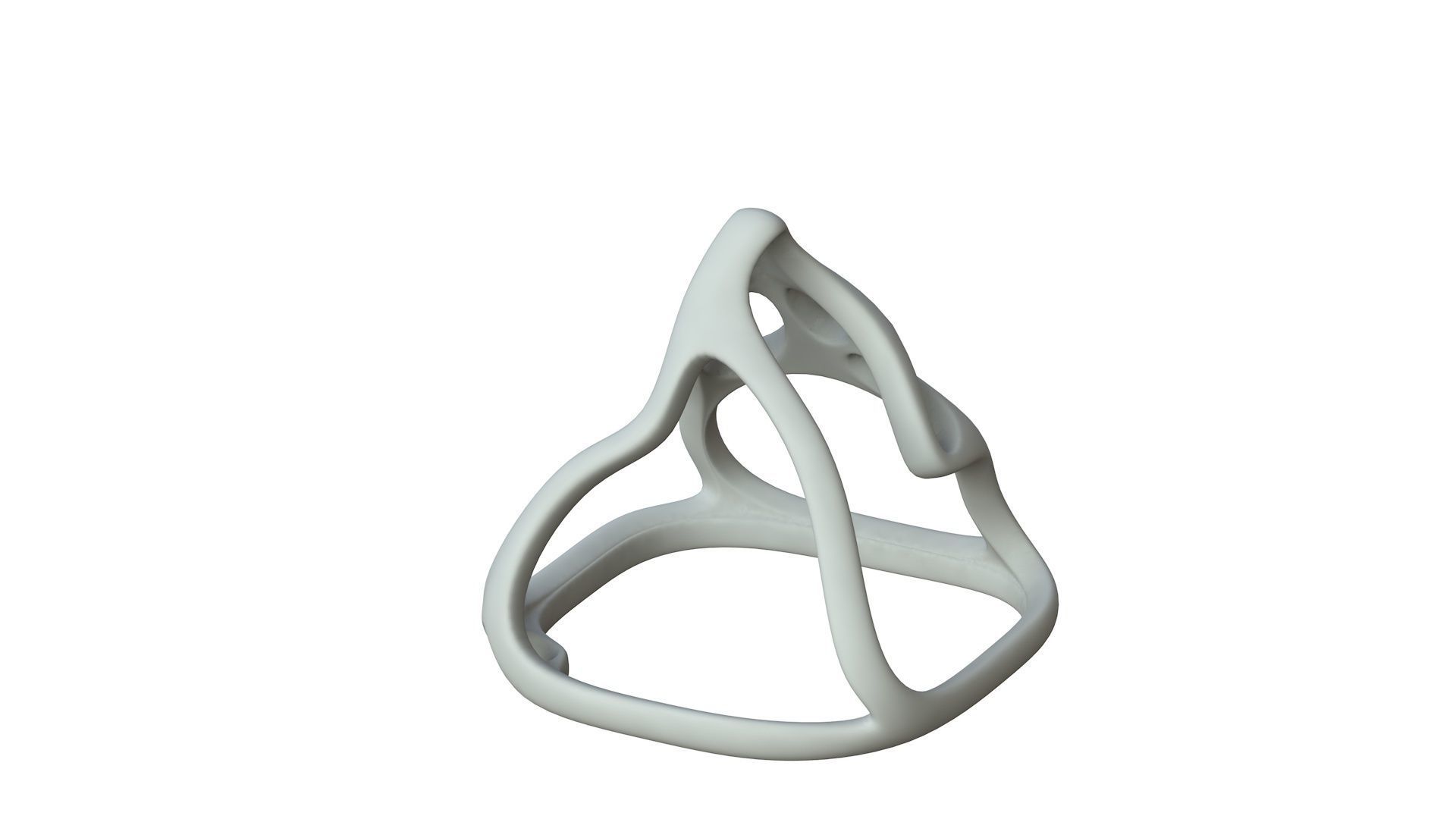 SciFi Cube Object No 62463 Low Poly Shape Low-poly 3D model_1