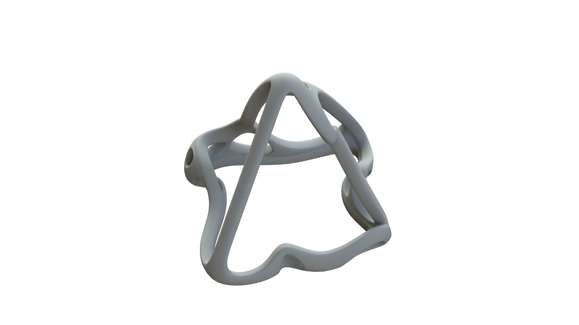 SciFi Cube Object No 62385 Low Poly Shape Low-poly 3D model_14