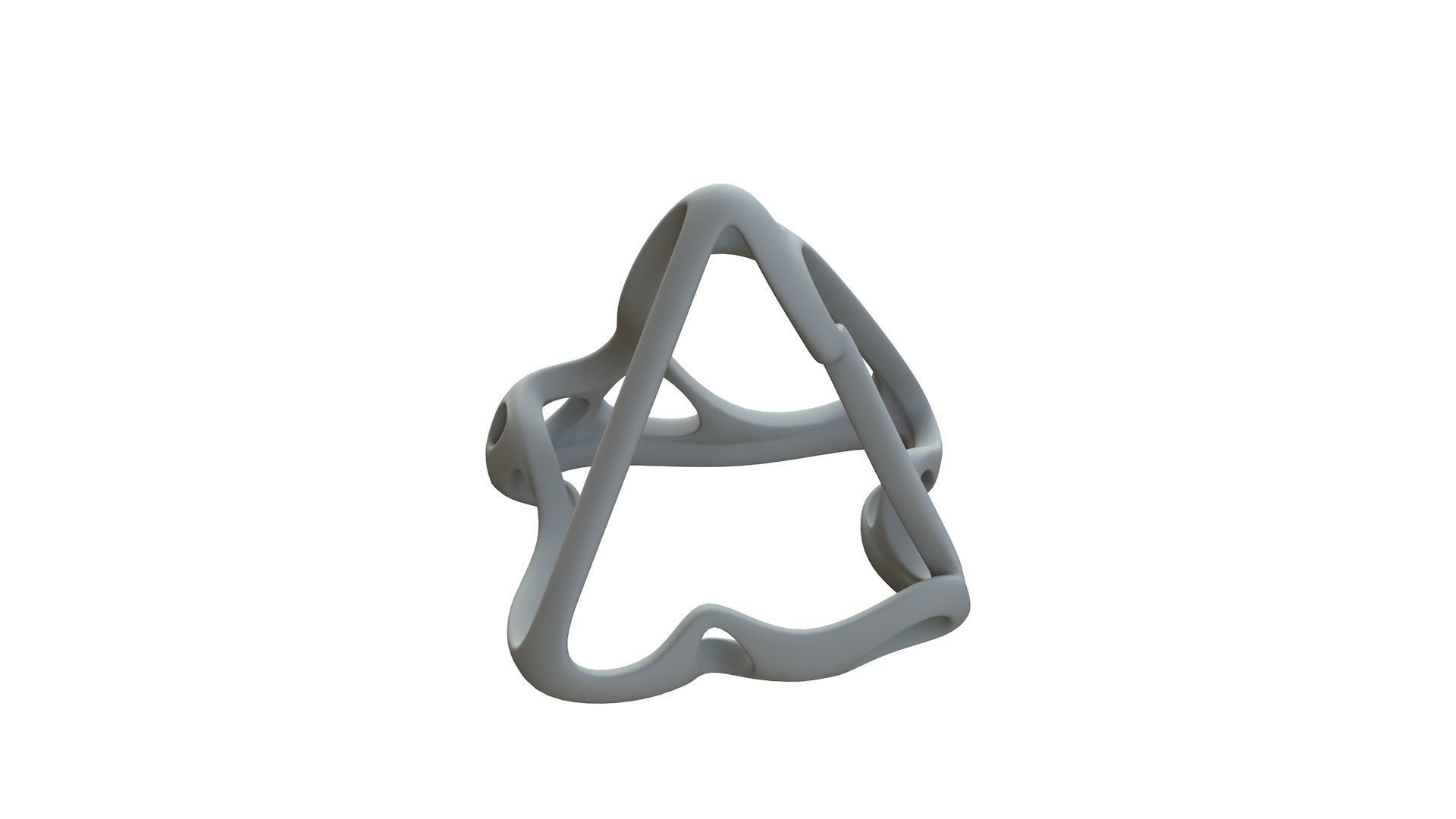 SciFi Cube Object No 62385 Low Poly Shape Low-poly 3D model_13