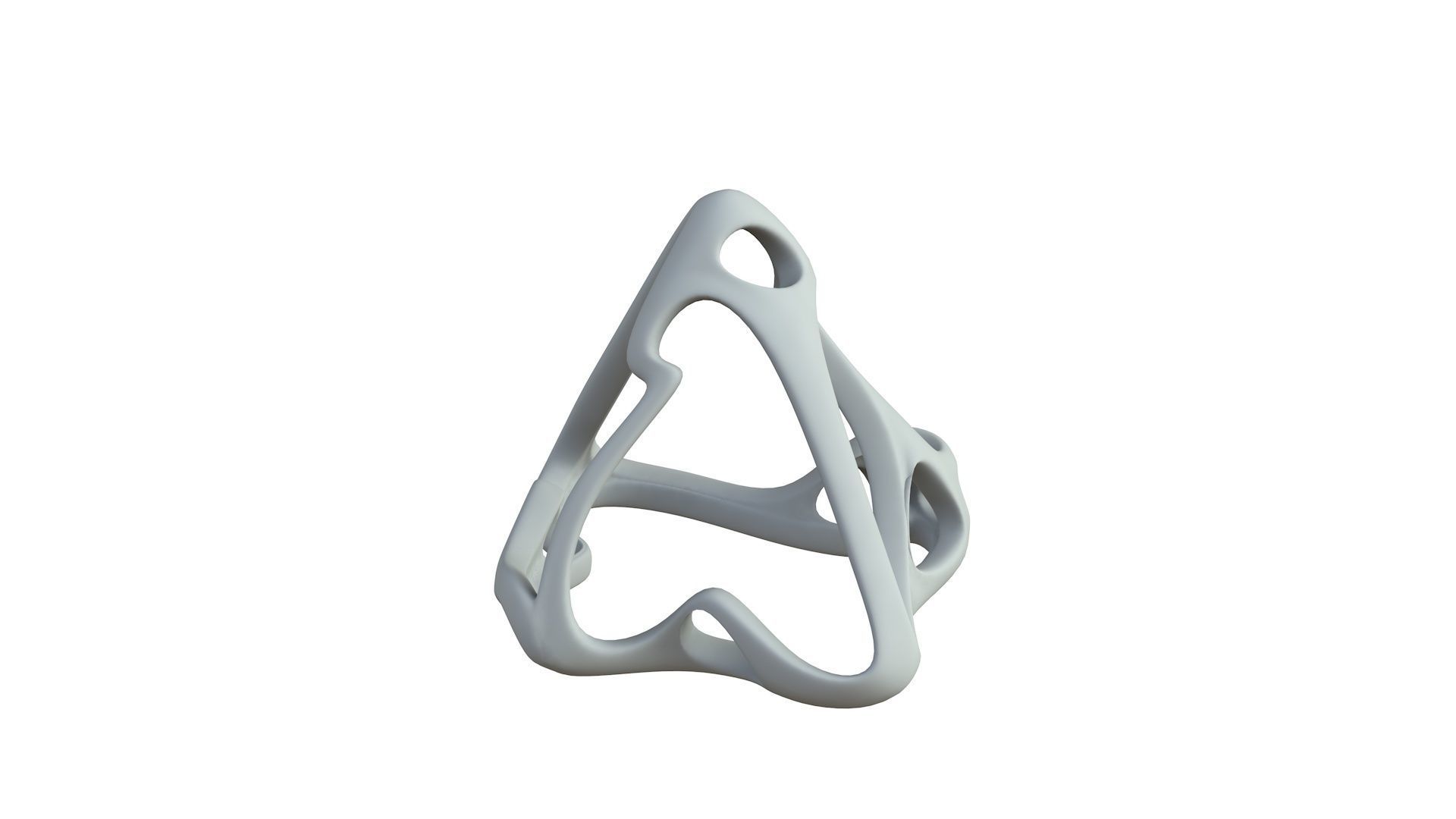 SciFi Cube Object No 62385 Low Poly Shape Low-poly 3D model_5