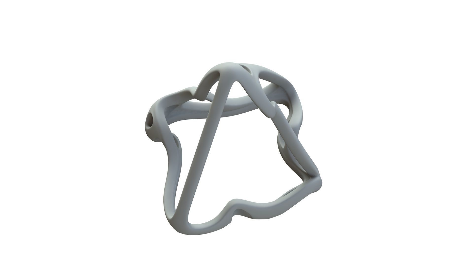 SciFi Cube Object No 62385 Low Poly Shape Low-poly 3D model_15