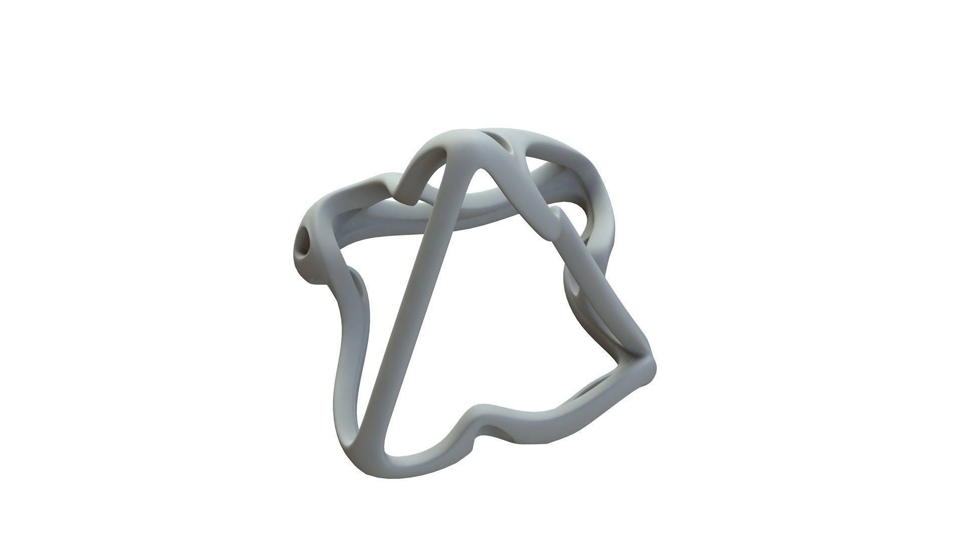 SciFi Cube Object No 62385 Low Poly Shape Low-poly 3D model_16