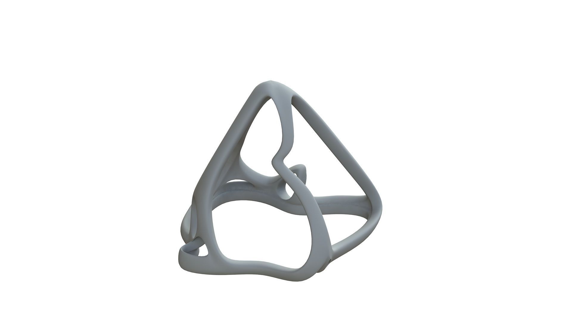 SciFi Cube Object No 62341 Low Poly Shape Low-poly 3D model_10