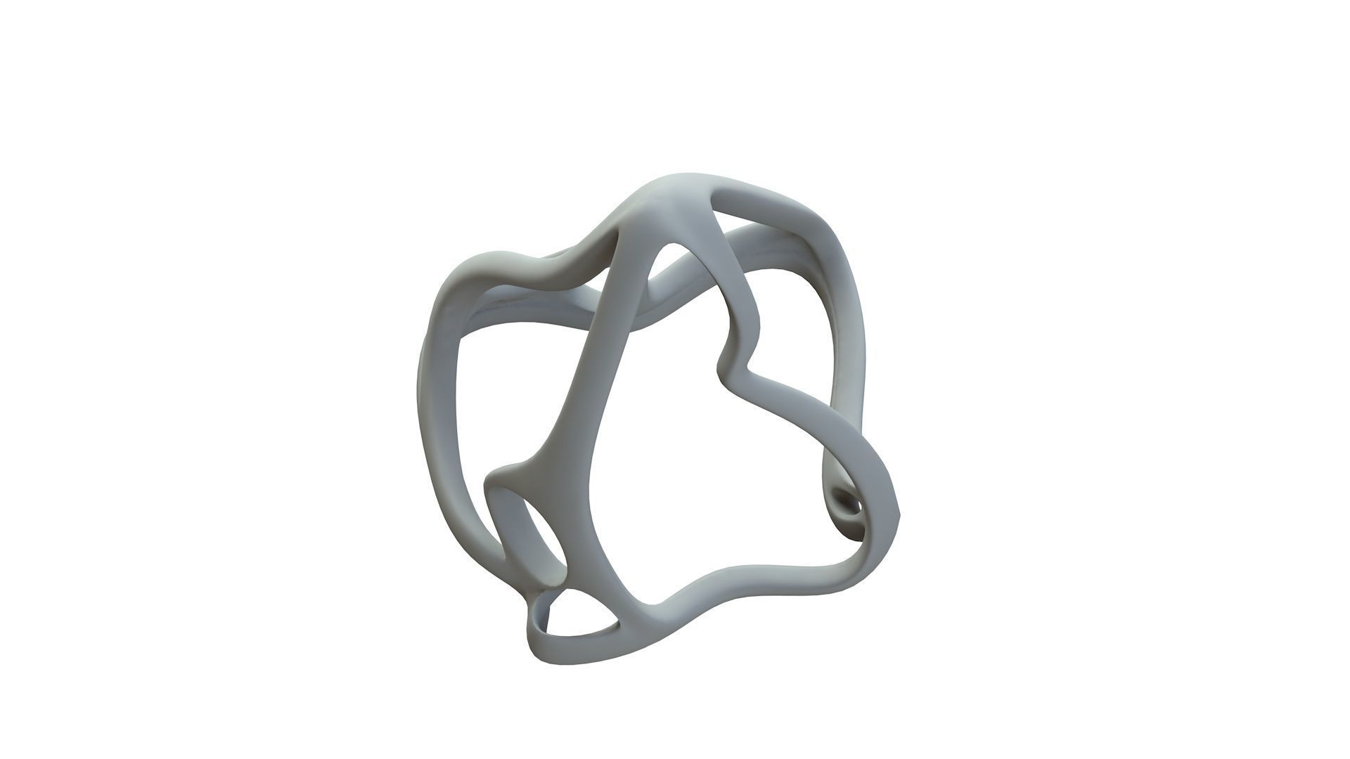 SciFi Cube Object No 62341 Low Poly Shape Low-poly 3D model_16