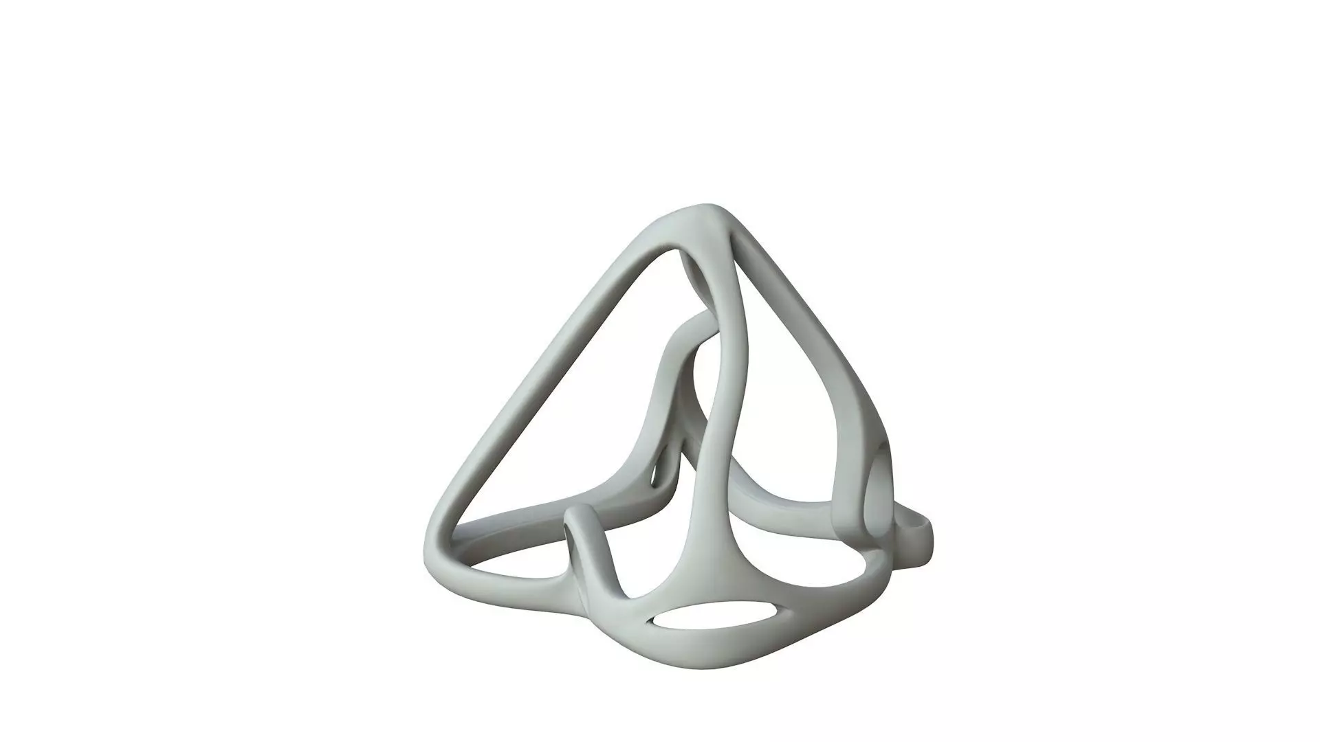 SciFi Cube Object No 62341 Low Poly Shape Low-poly 3D model_0