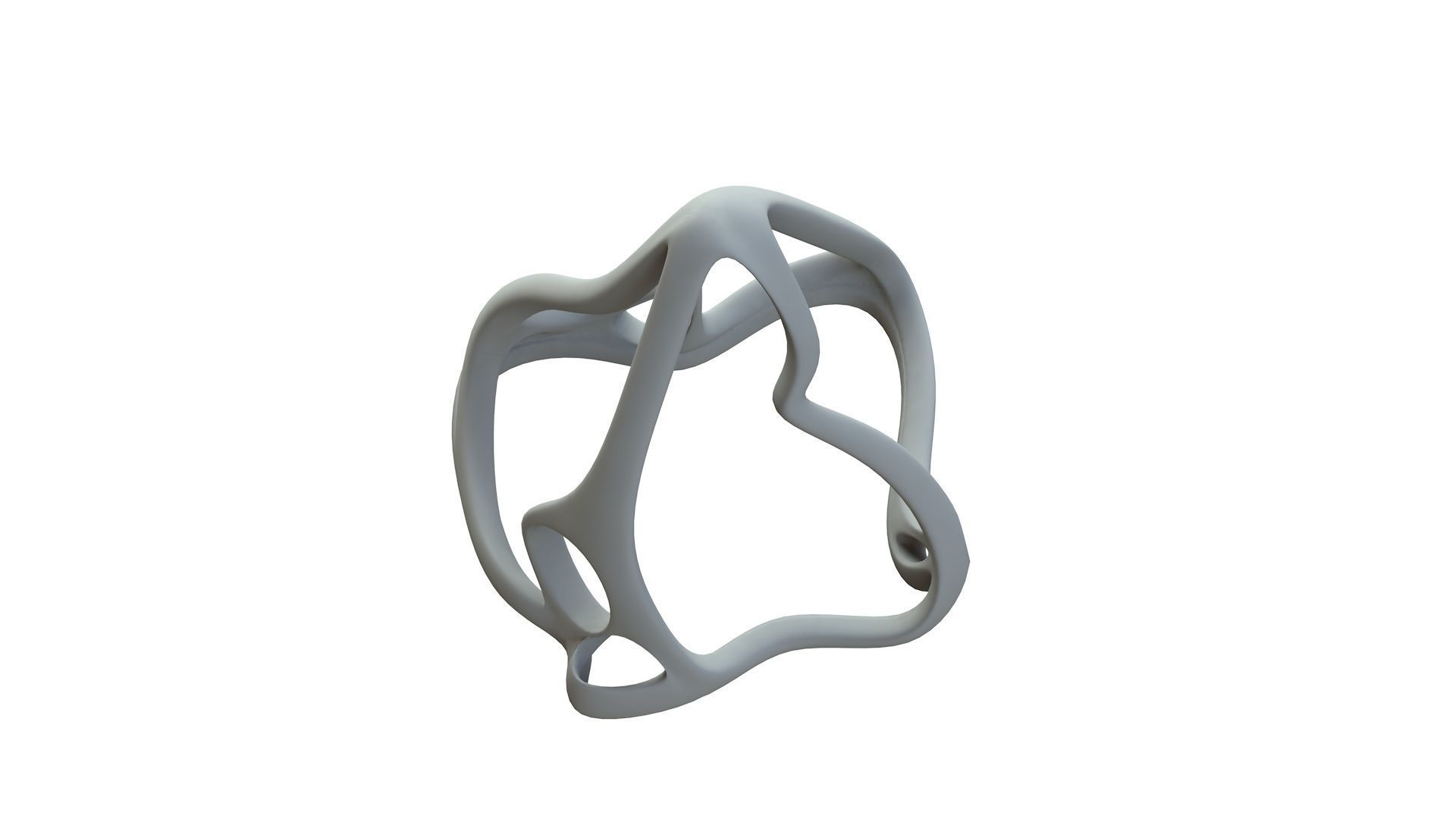 SciFi Cube Object No 62341 Low Poly Shape Low-poly 3D model_15