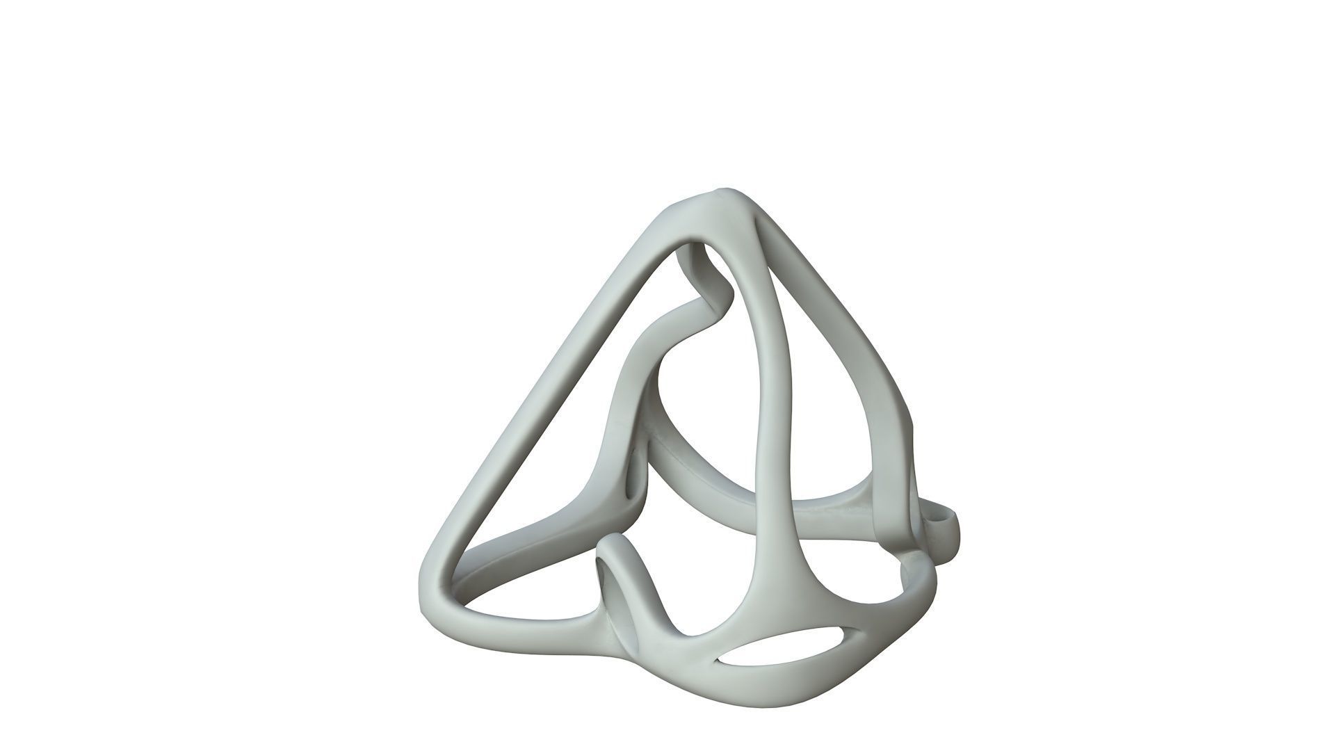 SciFi Cube Object No 62341 Low Poly Shape Low-poly 3D model_1