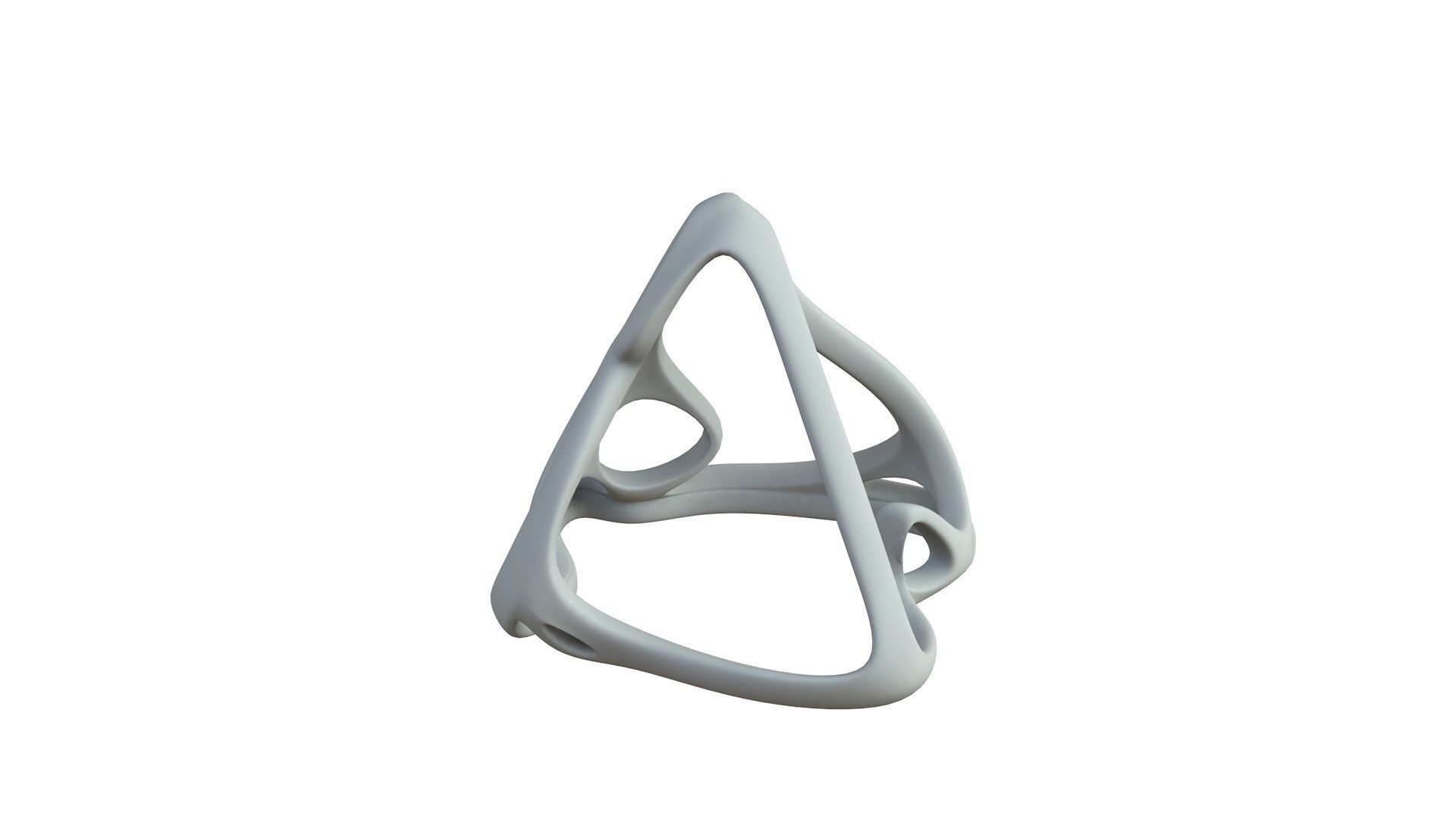 SciFi Cube Object No 62341 Low Poly Shape Low-poly 3D model_5