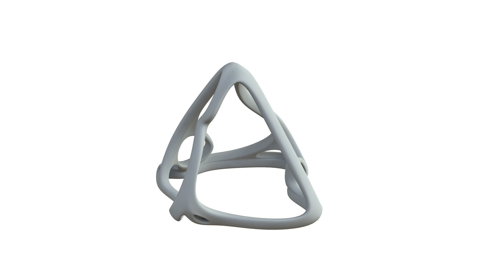 SciFi Cube Object No 62341 Low Poly Shape Low-poly 3D model_6