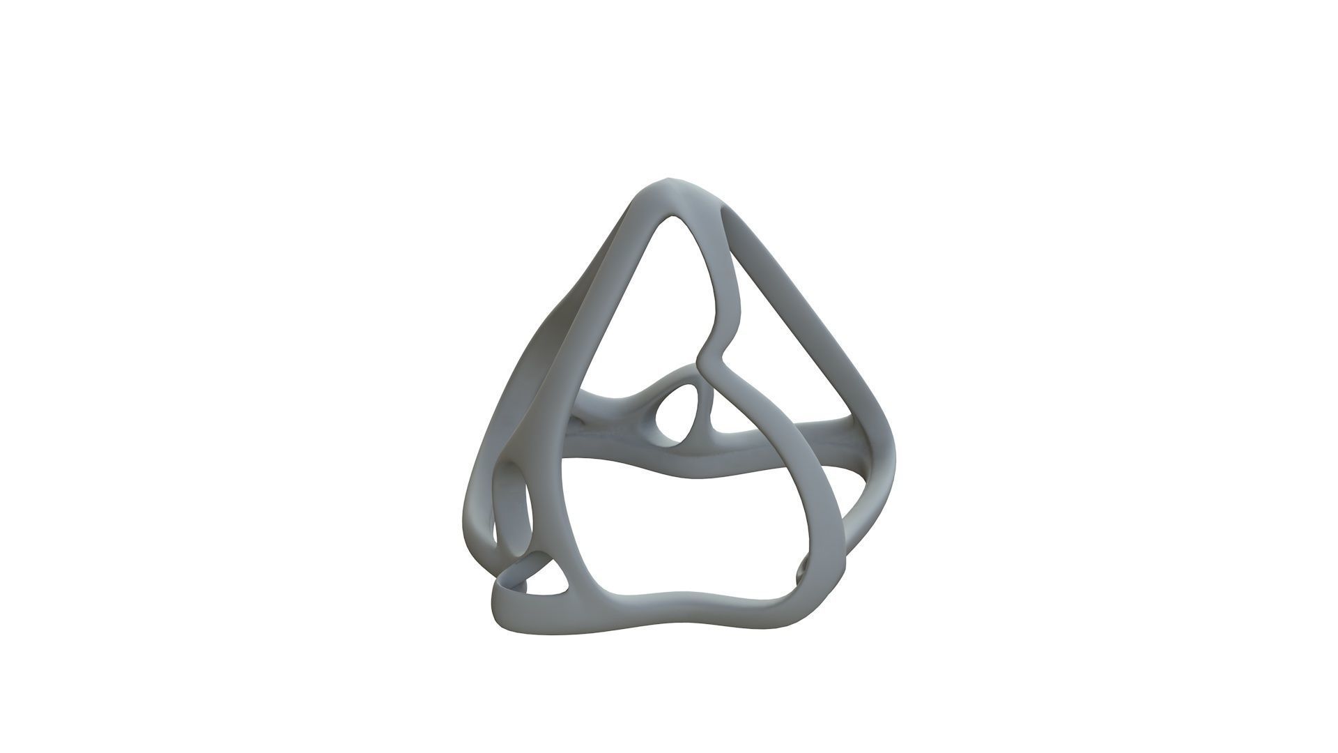 SciFi Cube Object No 62341 Low Poly Shape Low-poly 3D model_11