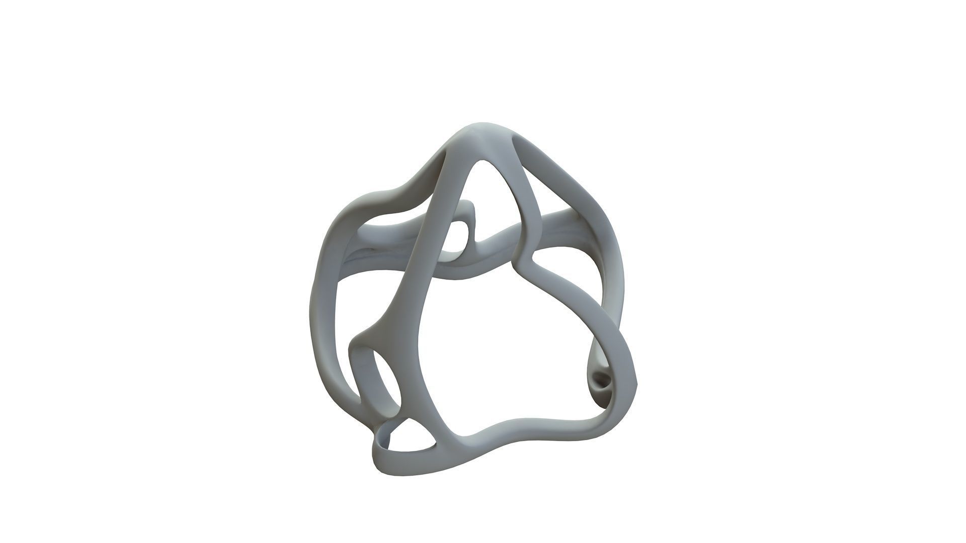 SciFi Cube Object No 62341 Low Poly Shape Low-poly 3D model_14