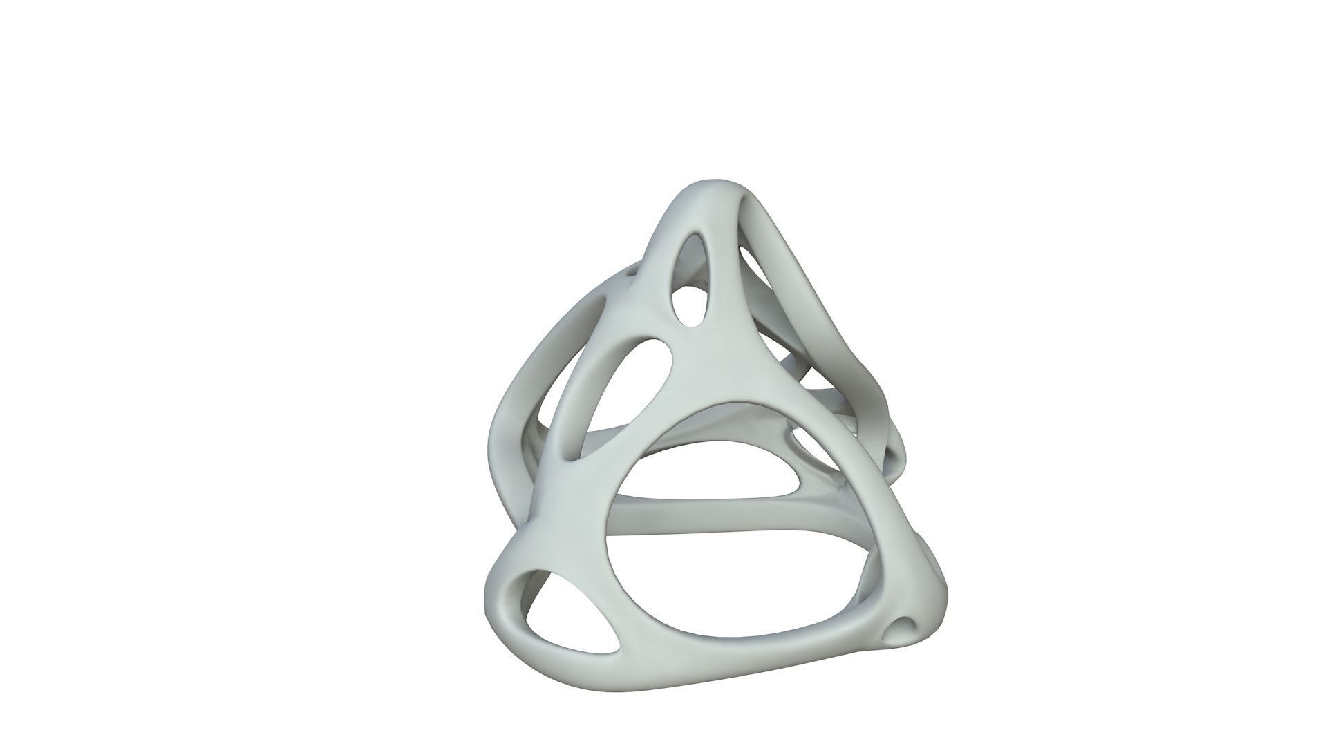 SciFi Cube Object No 62277 Low Poly Shape Low-poly 3D model_2