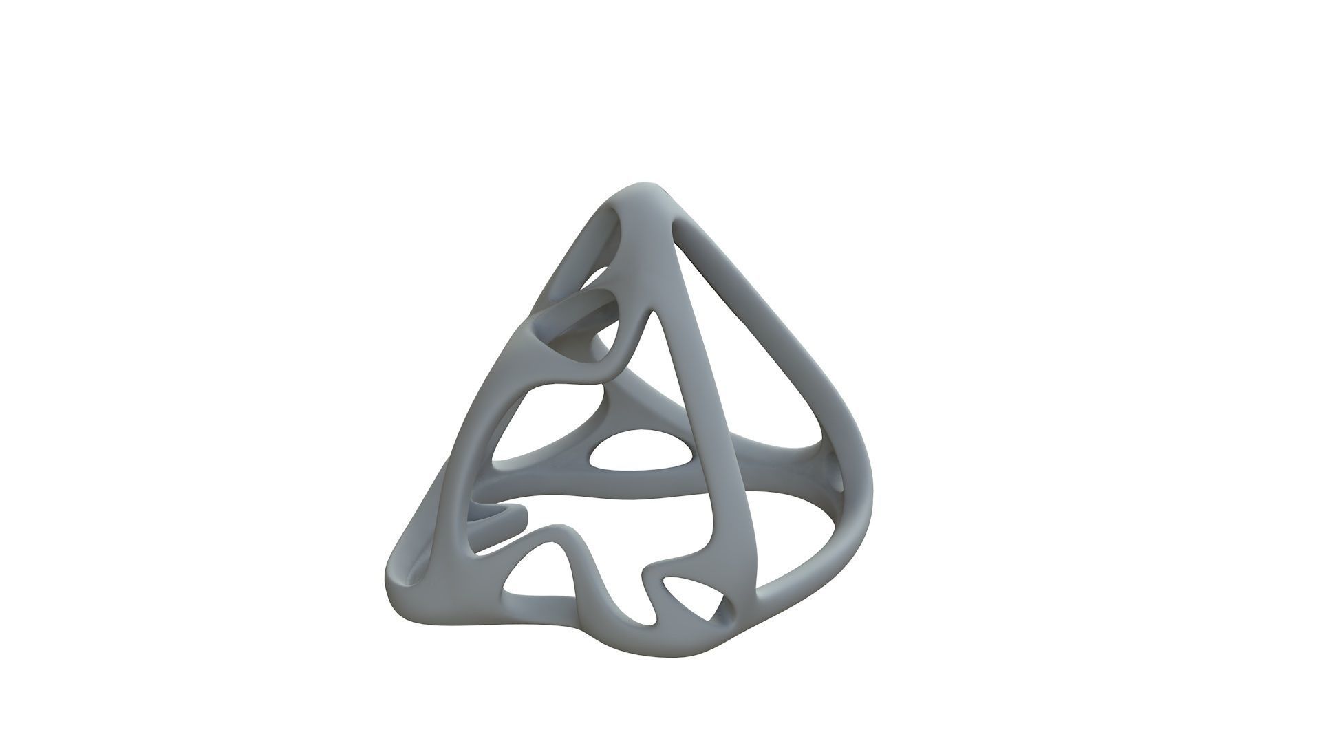 SciFi Cube Object No 62162 Low Poly Shape Low-poly 3D model_10